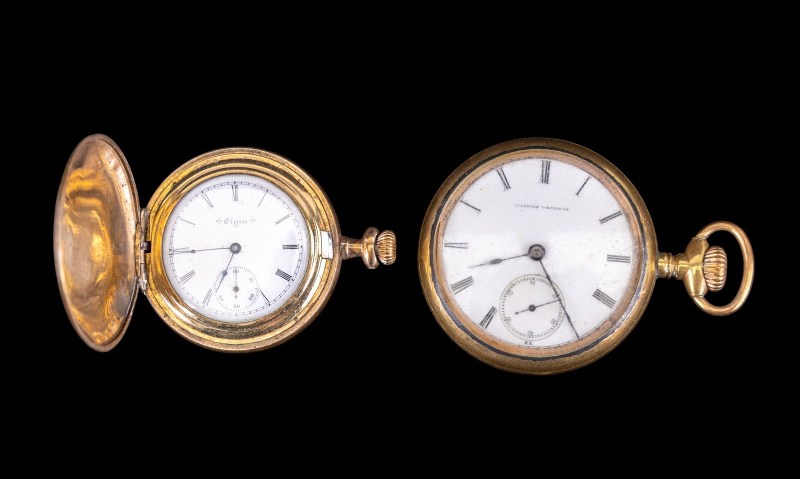 Elgin and Illinois Pocket Watches (1 of 10)