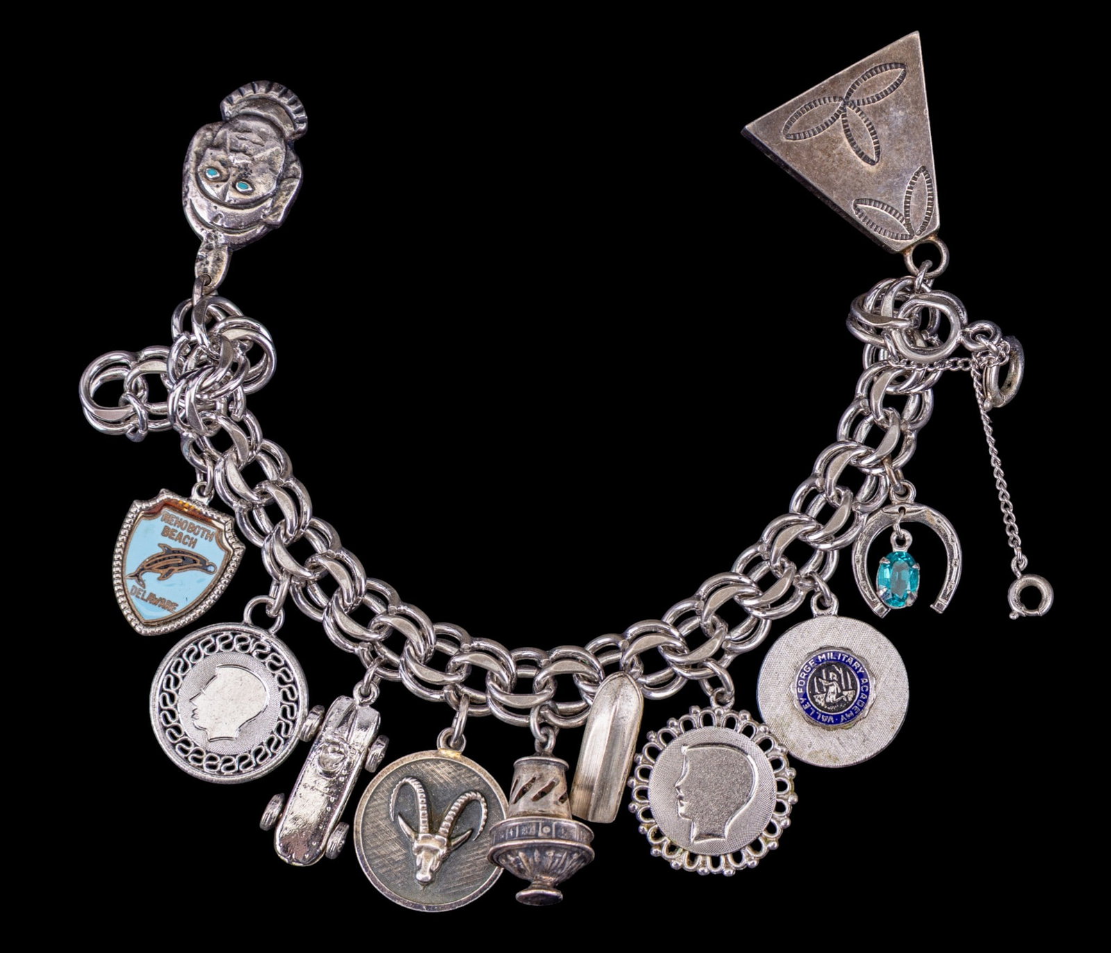 Sterling Silver Charm Bracelet (1 of 8)
