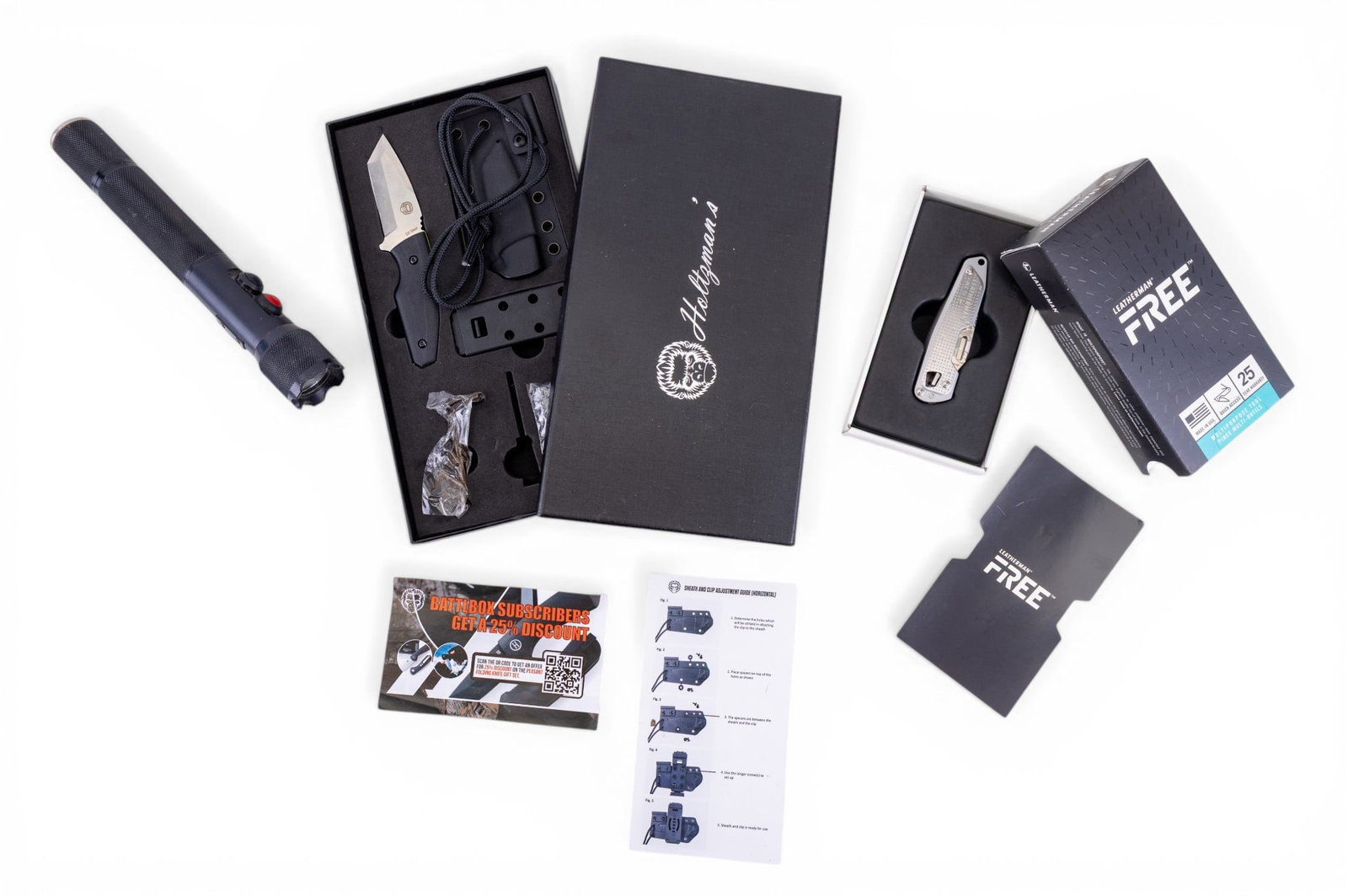 Pocket, Other Knives w/ Leatherman, Holtzman (1 of 13)