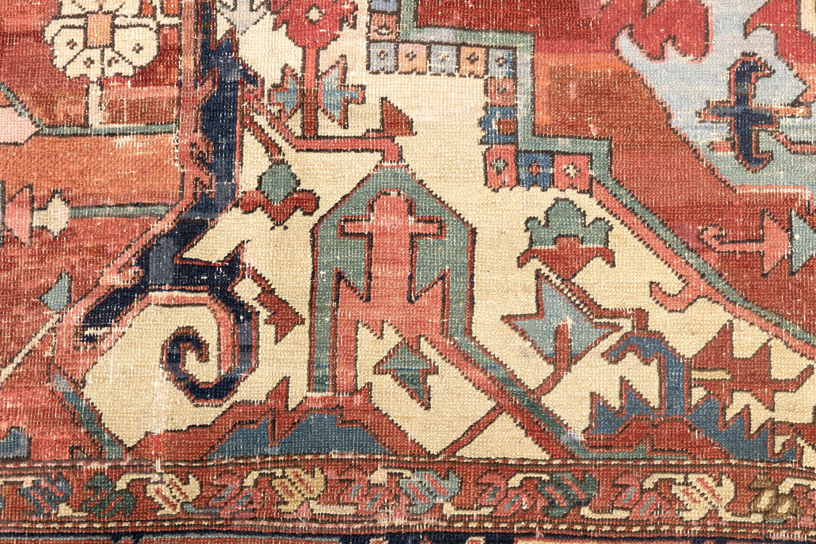 Persian Serapi Rug - 7