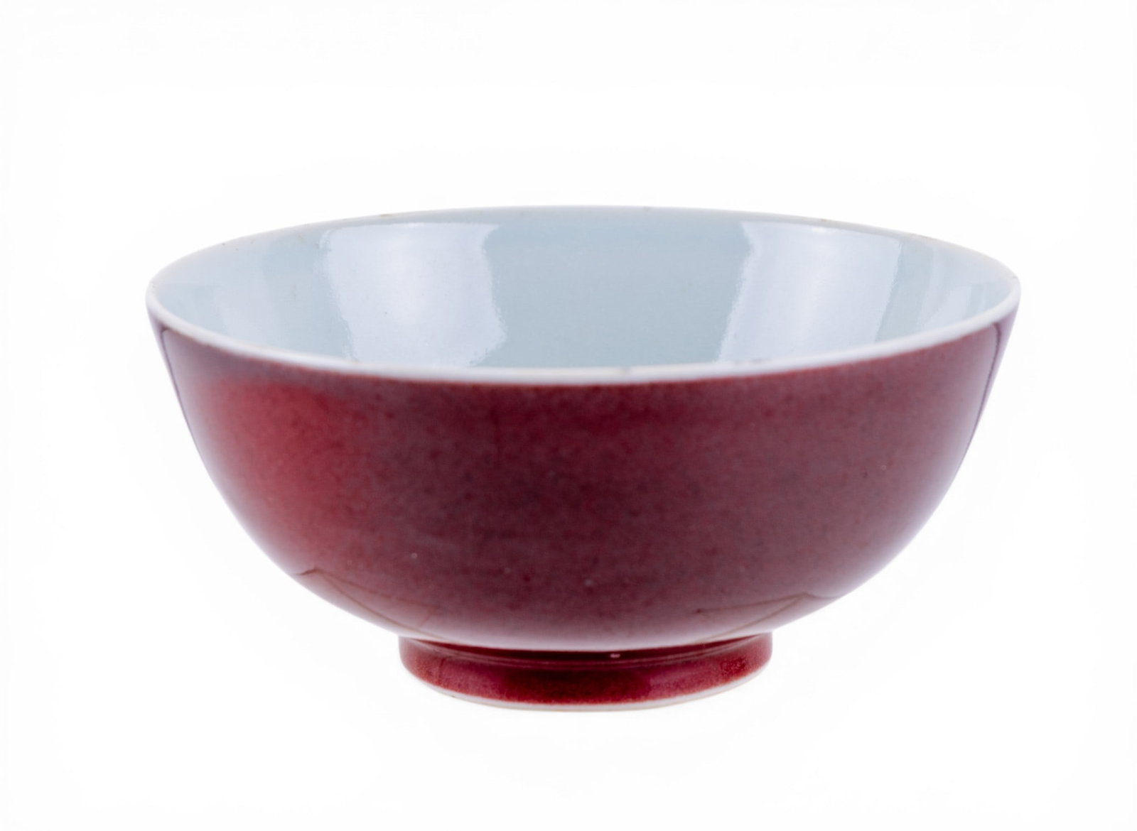 Chinese Oxblood Glazed Porcelain Bowl (1 of 7)