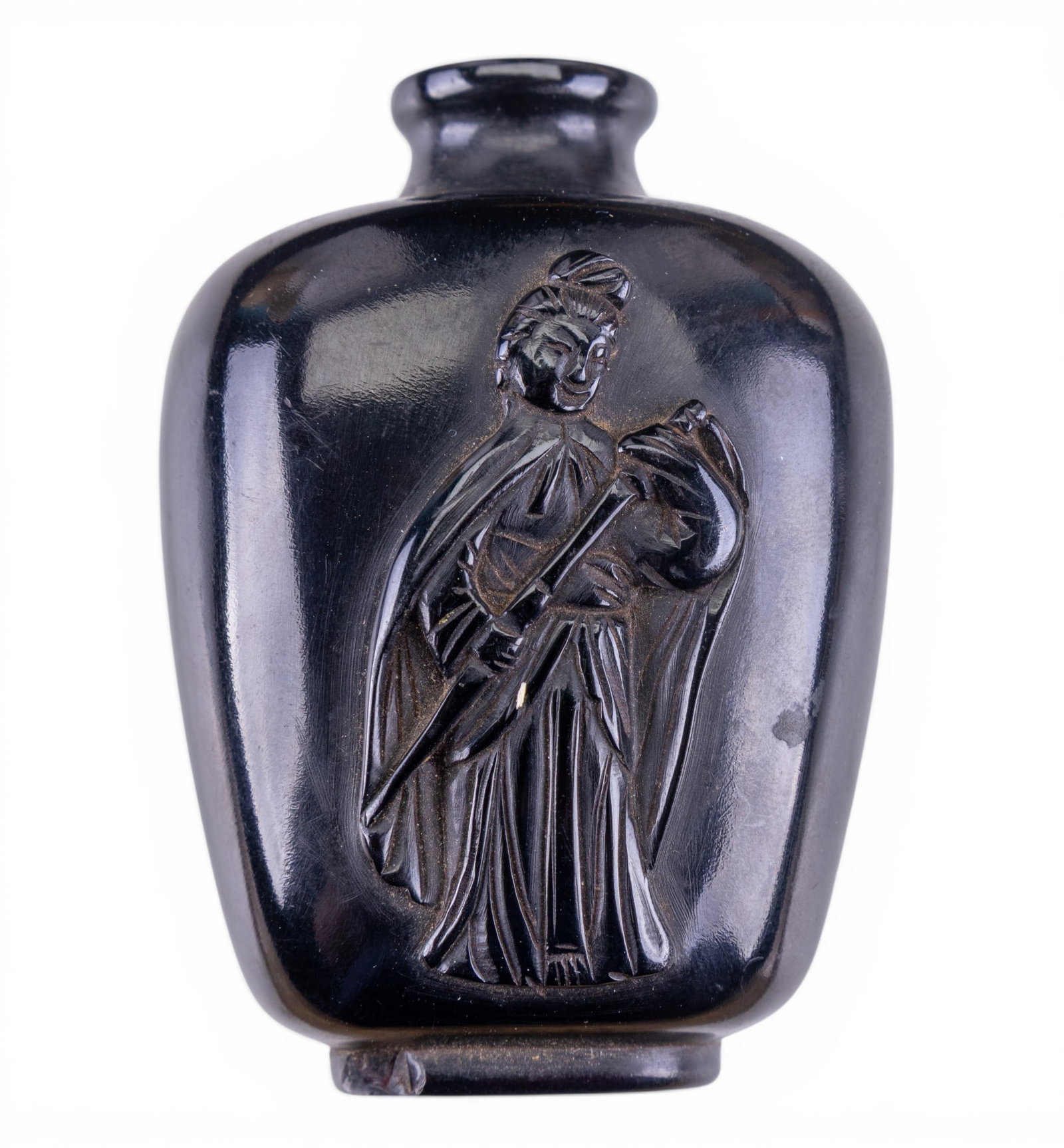 Chinese Cherry Bakelite Snuff Bottle (1 of 8)