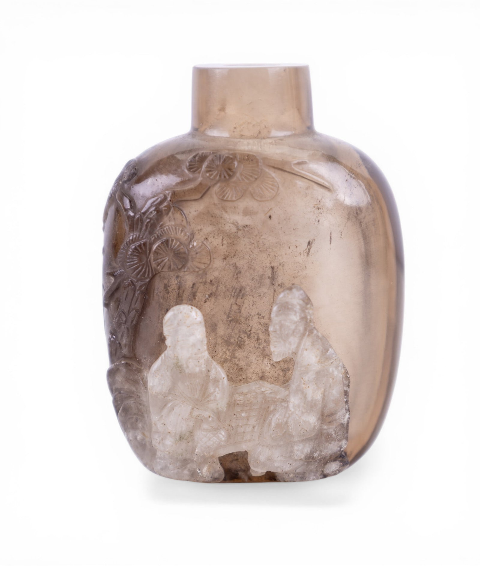 Chinese Glass Figural Snuff Bottle (1 of 5)