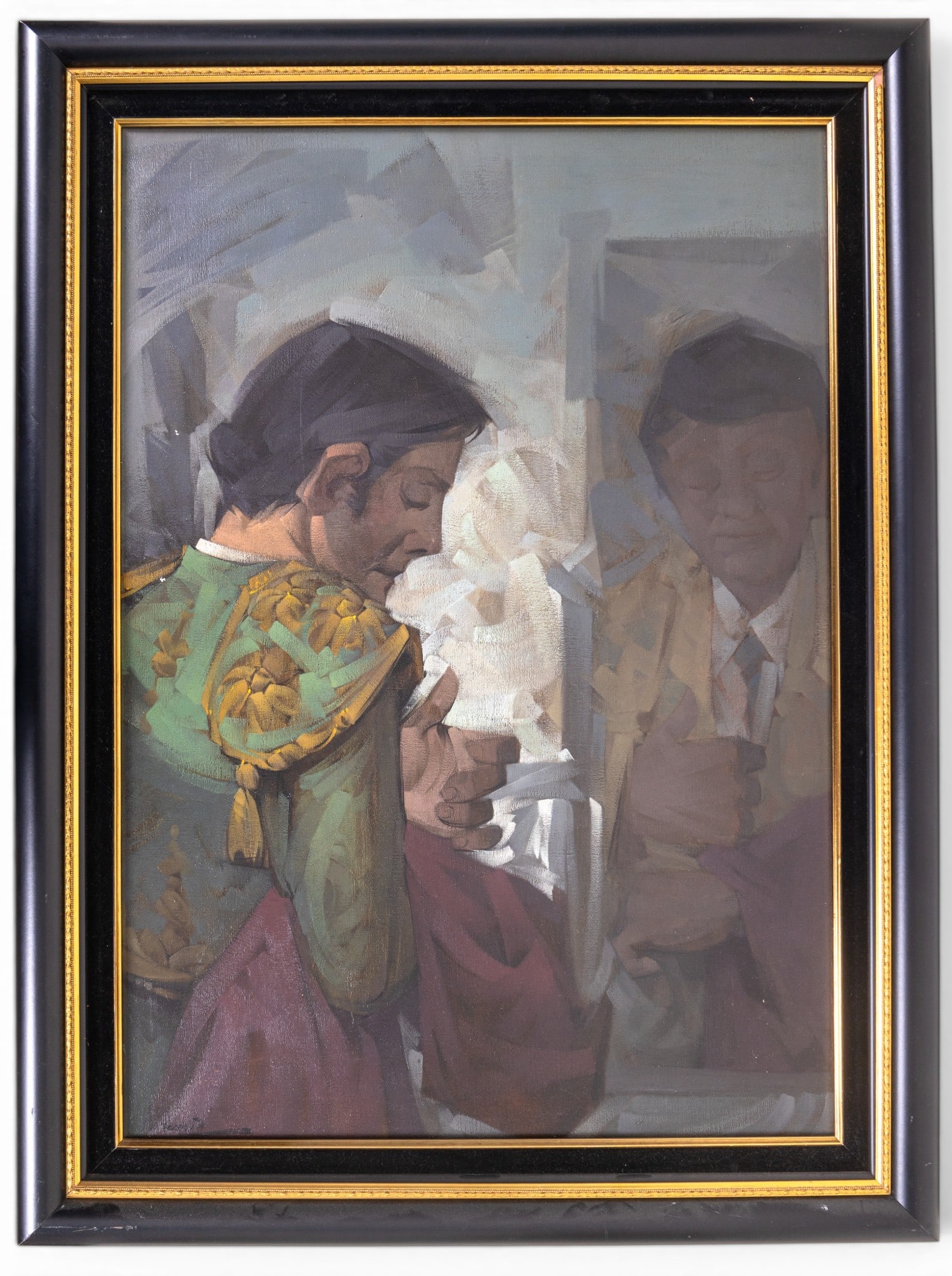 Gunta Signed Oil Painting of Matador (1 of 8)