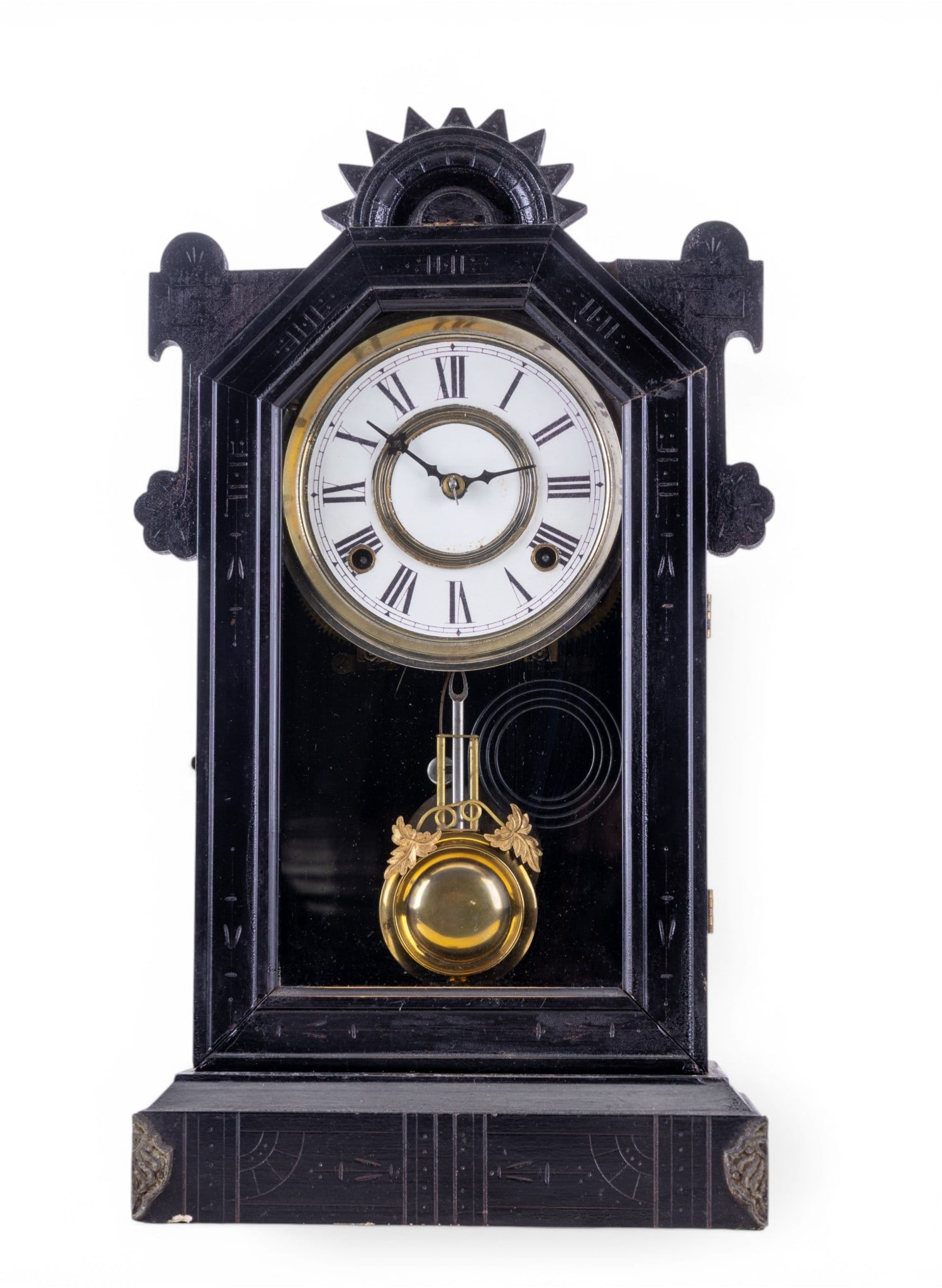 Merl Wm. Gilbert Embonized Mantle Clock (1 of 14)