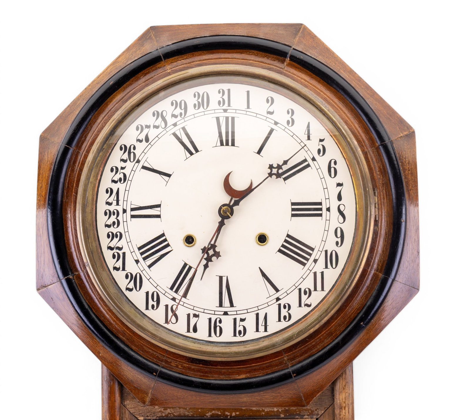 19th C Regulator Wall Clock - 2