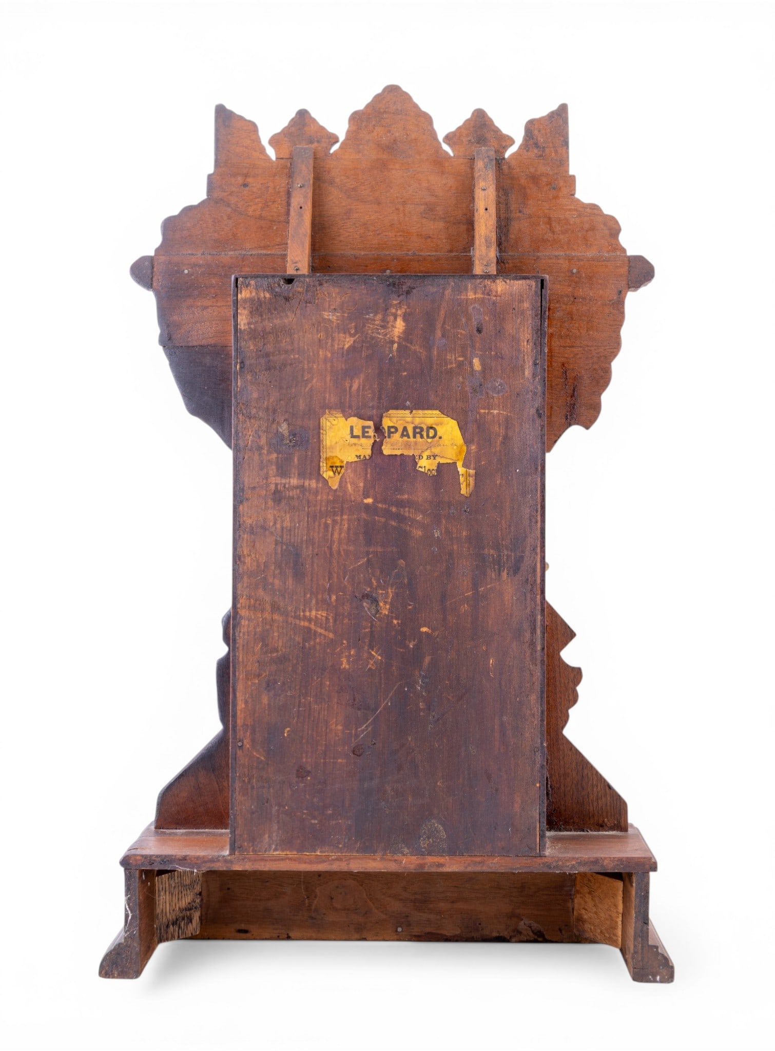 Antique "Leopard" Walnut Parlor Clock - 3