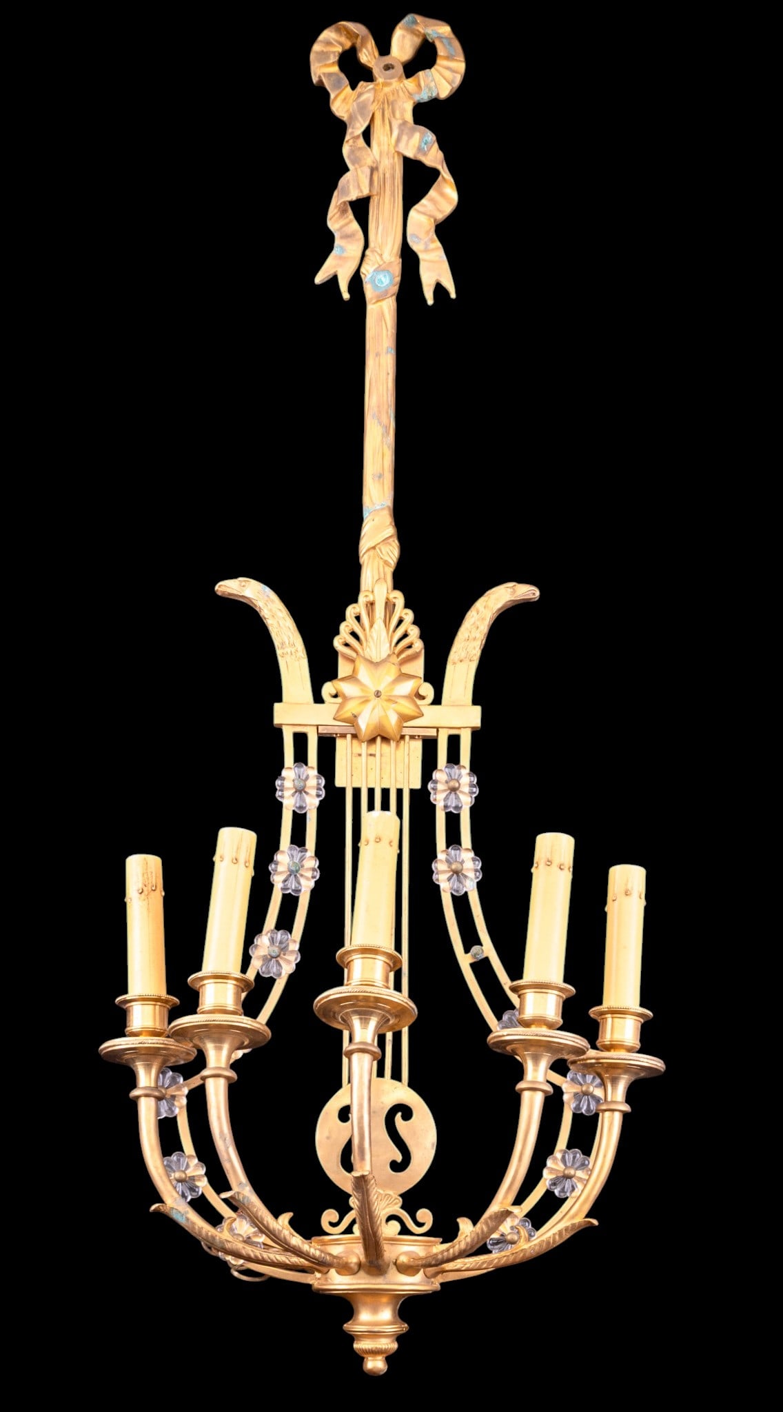 French Empire Ormolu Wall Sconce Pair - 10