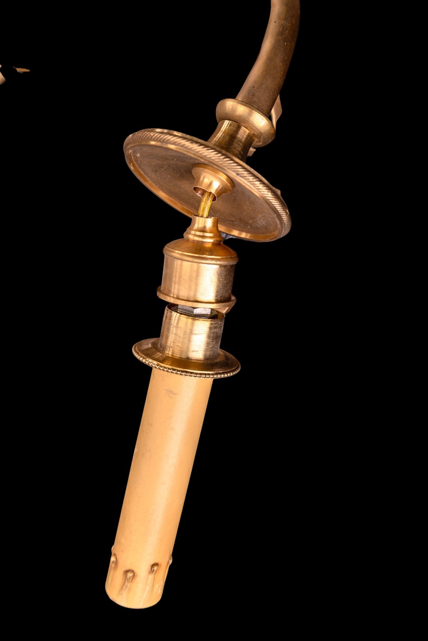 French Empire Ormolu Wall Sconce Pair - 4