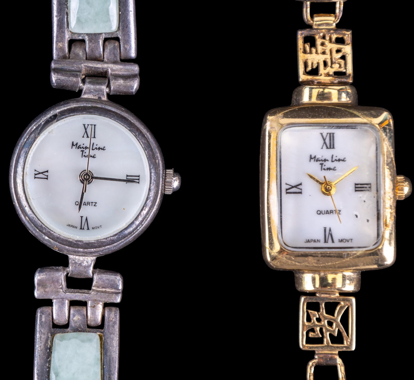 Chinese Sterling Band LAdies Wrist Watches (2) (1 of 5)