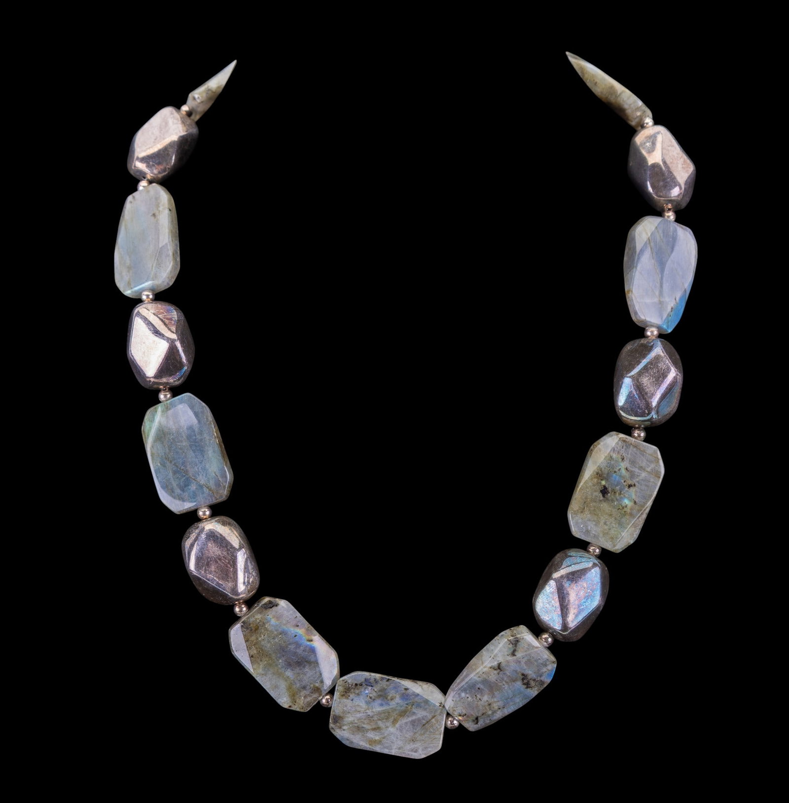 Paola Valentini Labradorite Sterling Necklace (1 of 3)