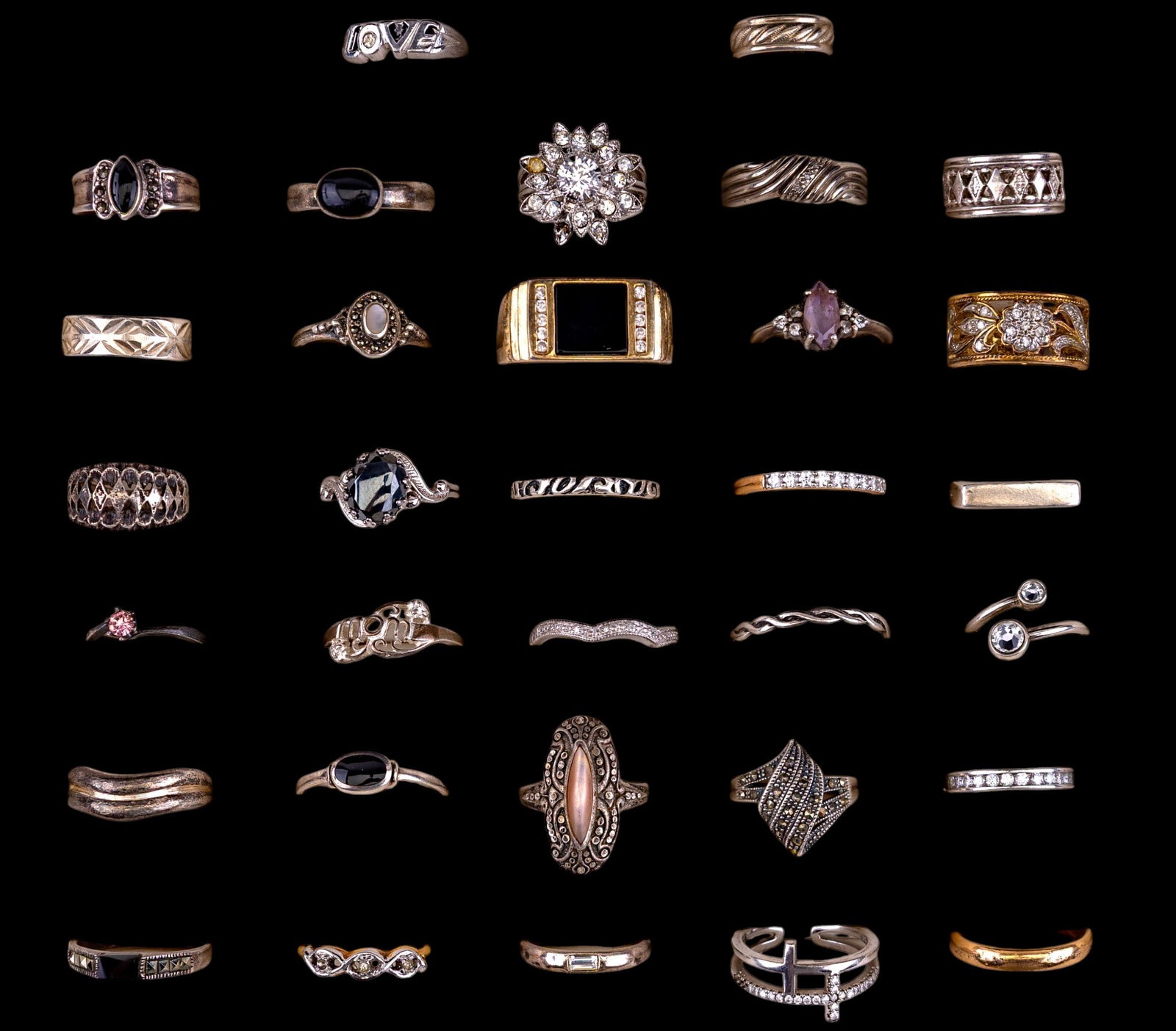 Sterling Silver Rings (32) (1 of 6)