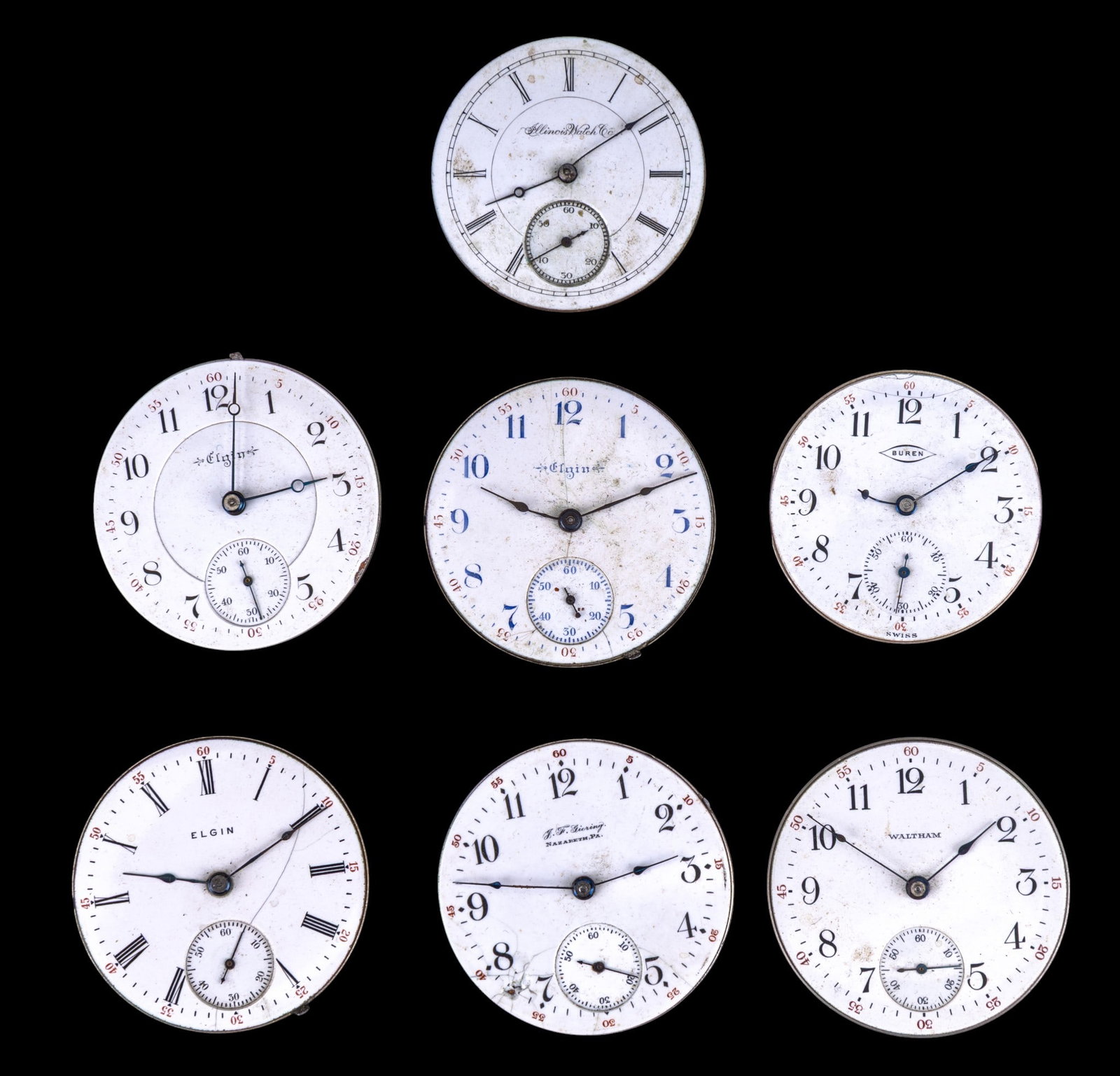Elgin and Other Pocket Watch Movements (1 of 10)