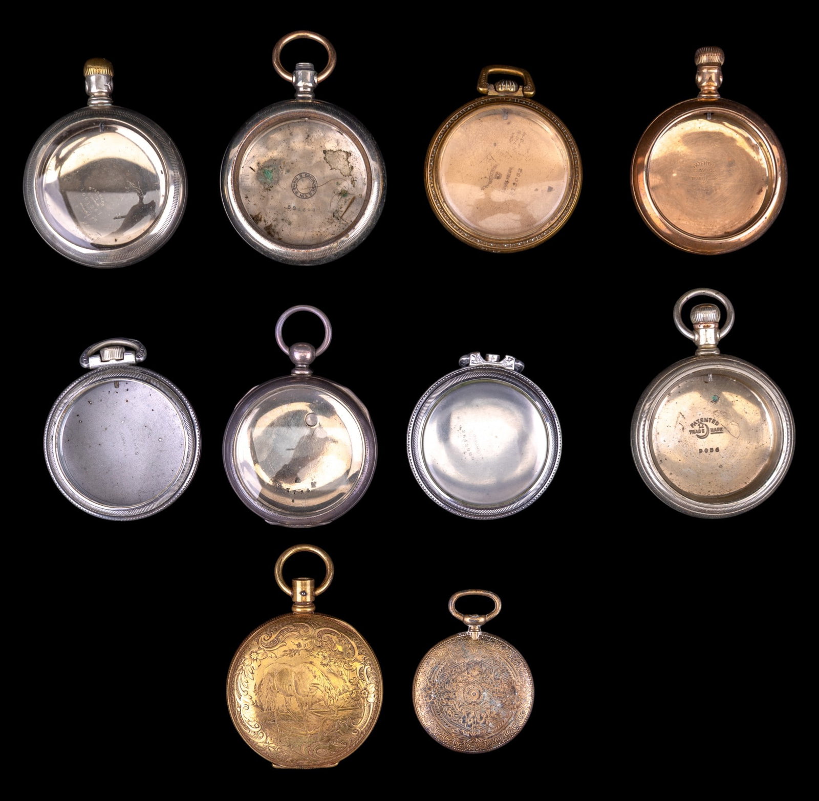 Crescent and Other Pocket Watch Cases (1 of 8)