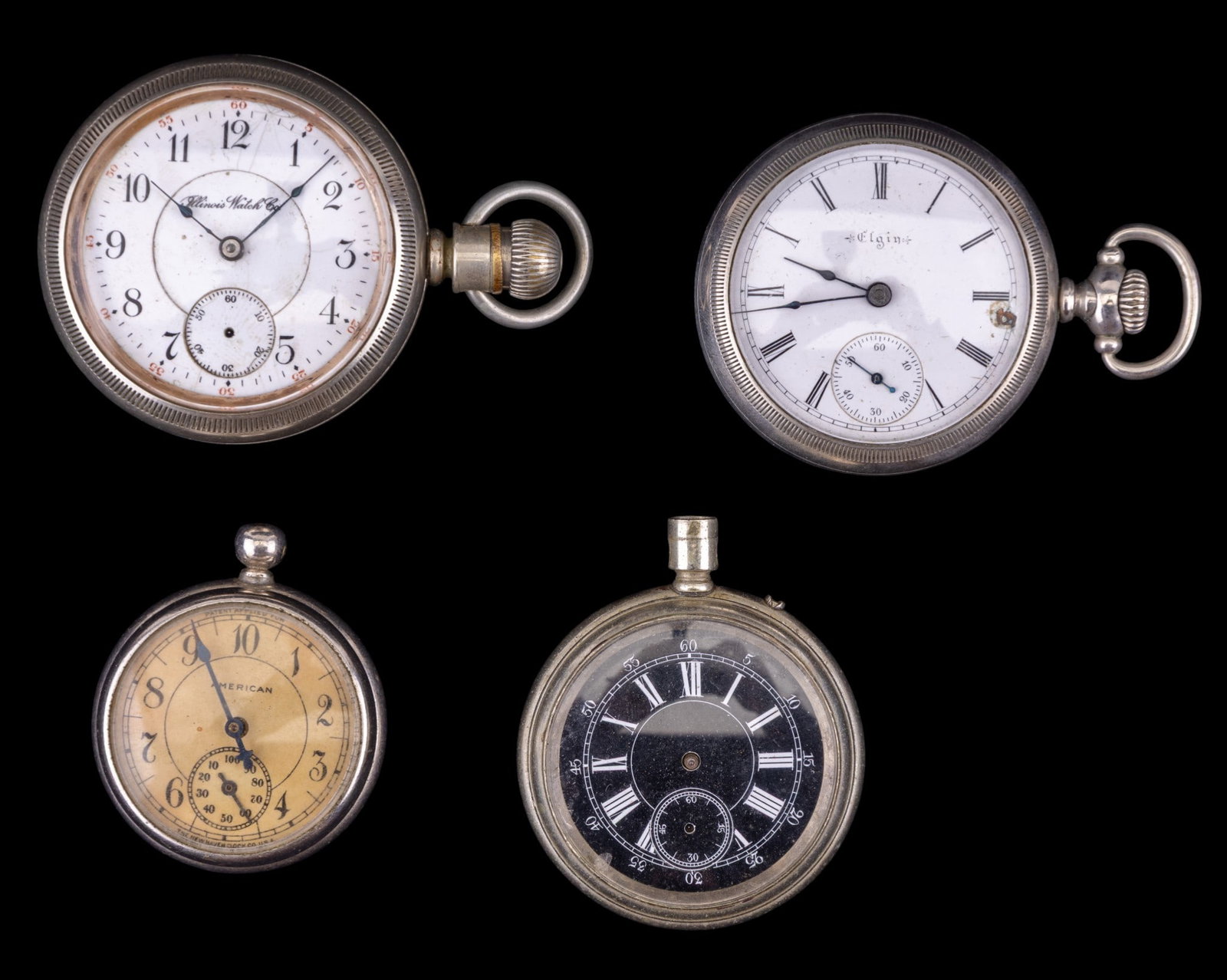 Elgin, Illinois, & Other Pocket Watches (1 of 11)