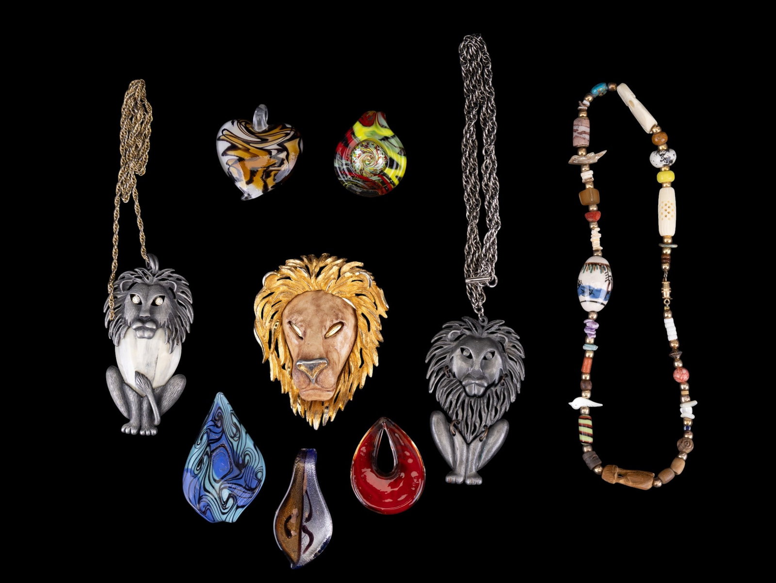 Lion Figural Jewelry (1 of 10)