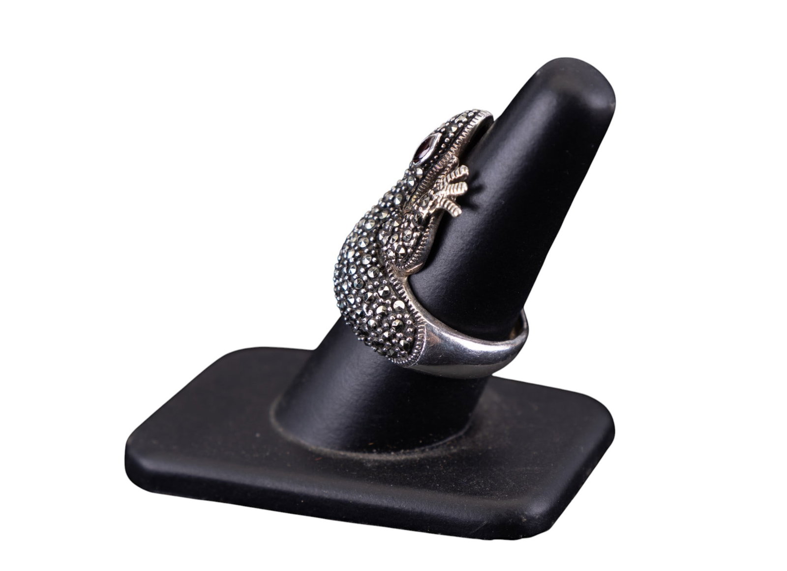 Sterling Silver Lizard Ring - 4