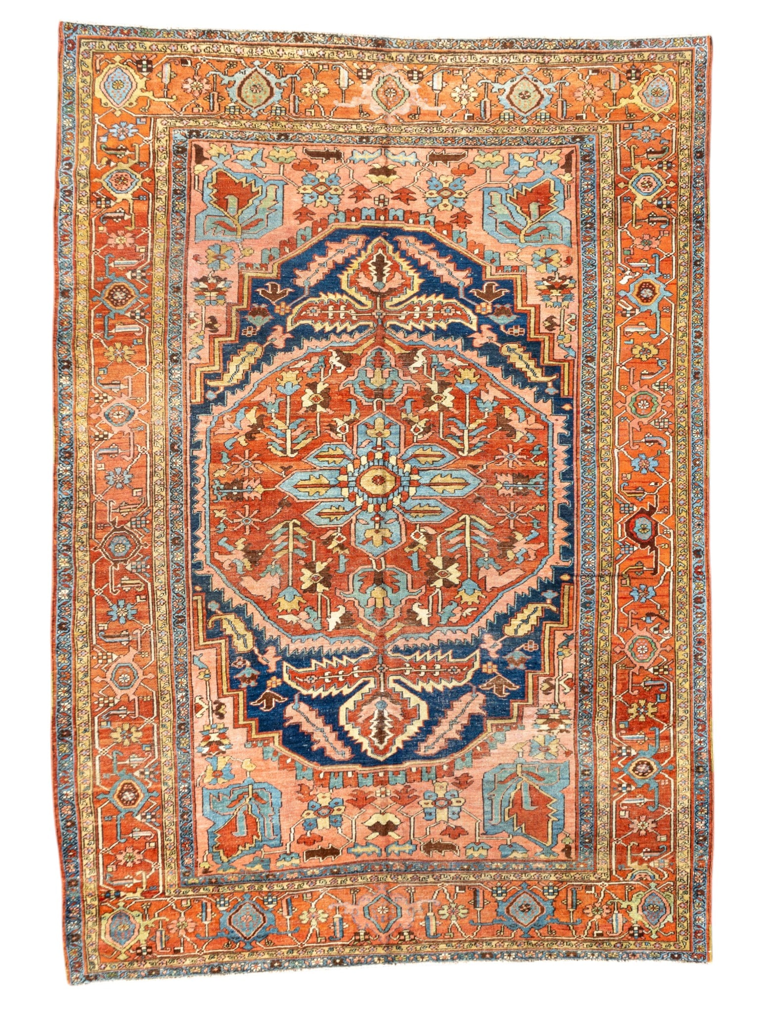 Antique Persian Serapi Rug ~9x13 (1 of 10)