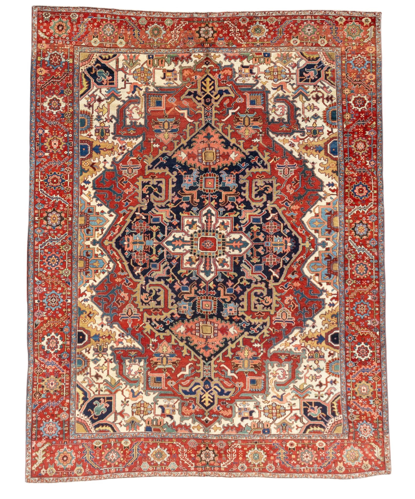 Antique Persian Serapi Rug ~10x12 (1 of 13)