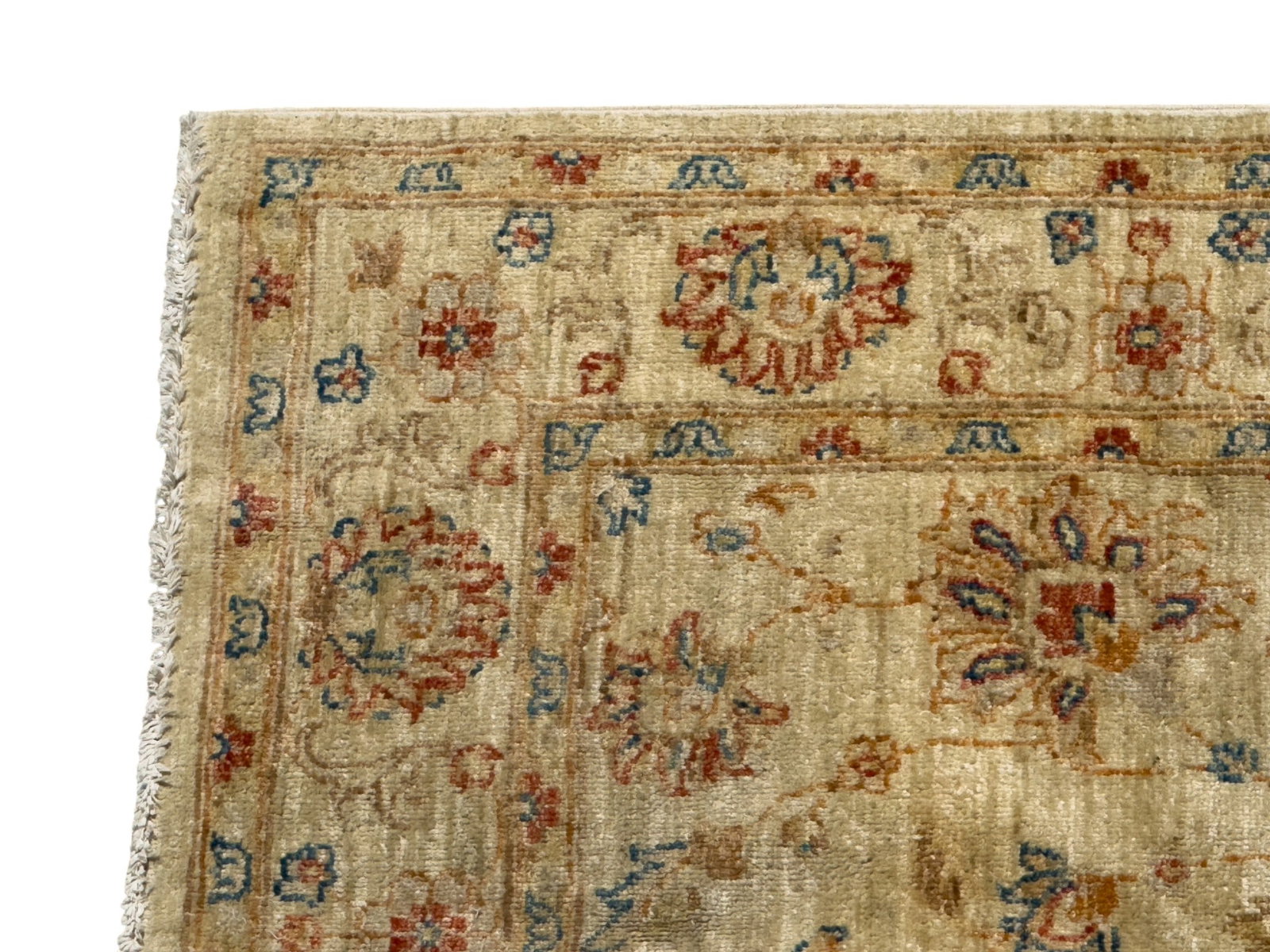 Turkish Oushak Square Rug - 6