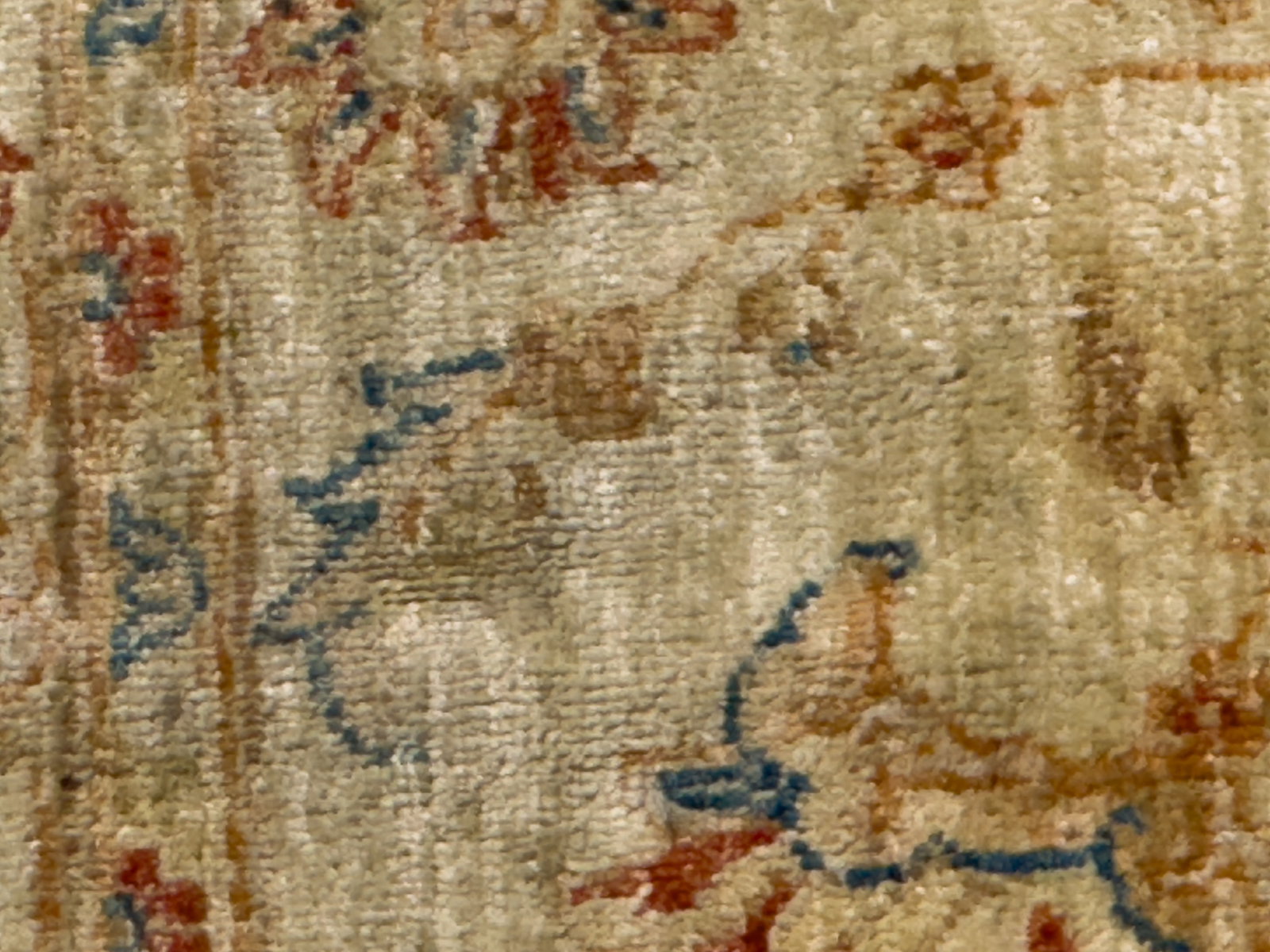 Turkish Oushak Square Rug - 7