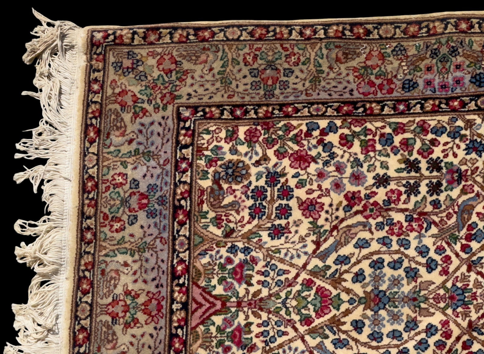 Persian Kirman Rug - 5