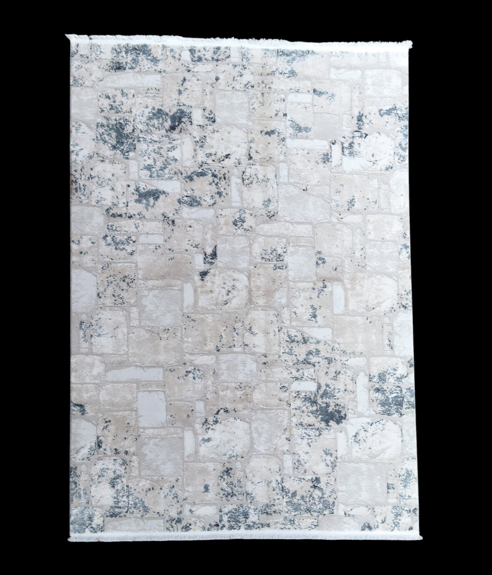 Modern Machine-Woven Silk Area Rug (1 of 5)