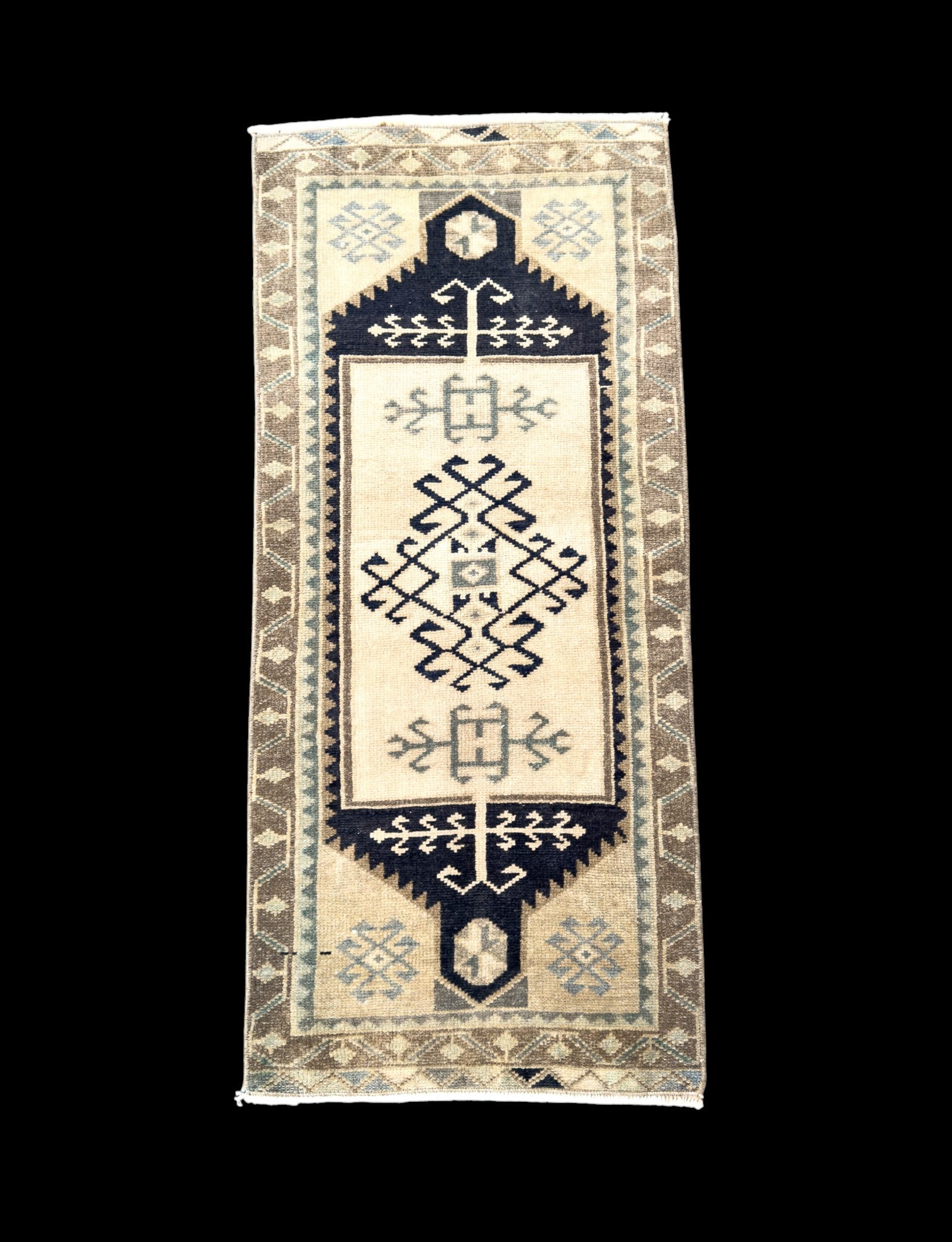 Semi-Antique Handmade Area Rug (1 of 6)