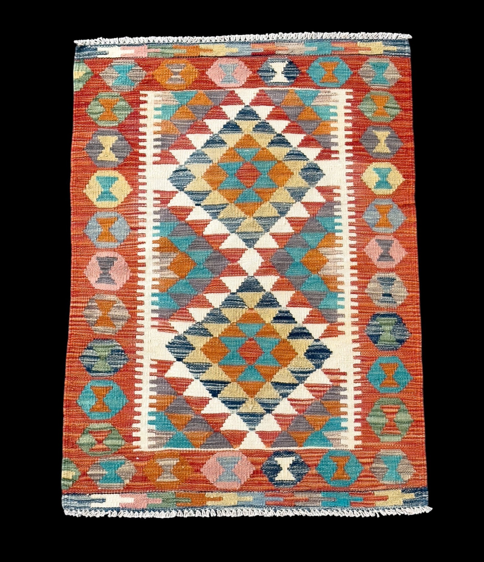 Handmade Tribal Kilim Area Rug (1 of 8)