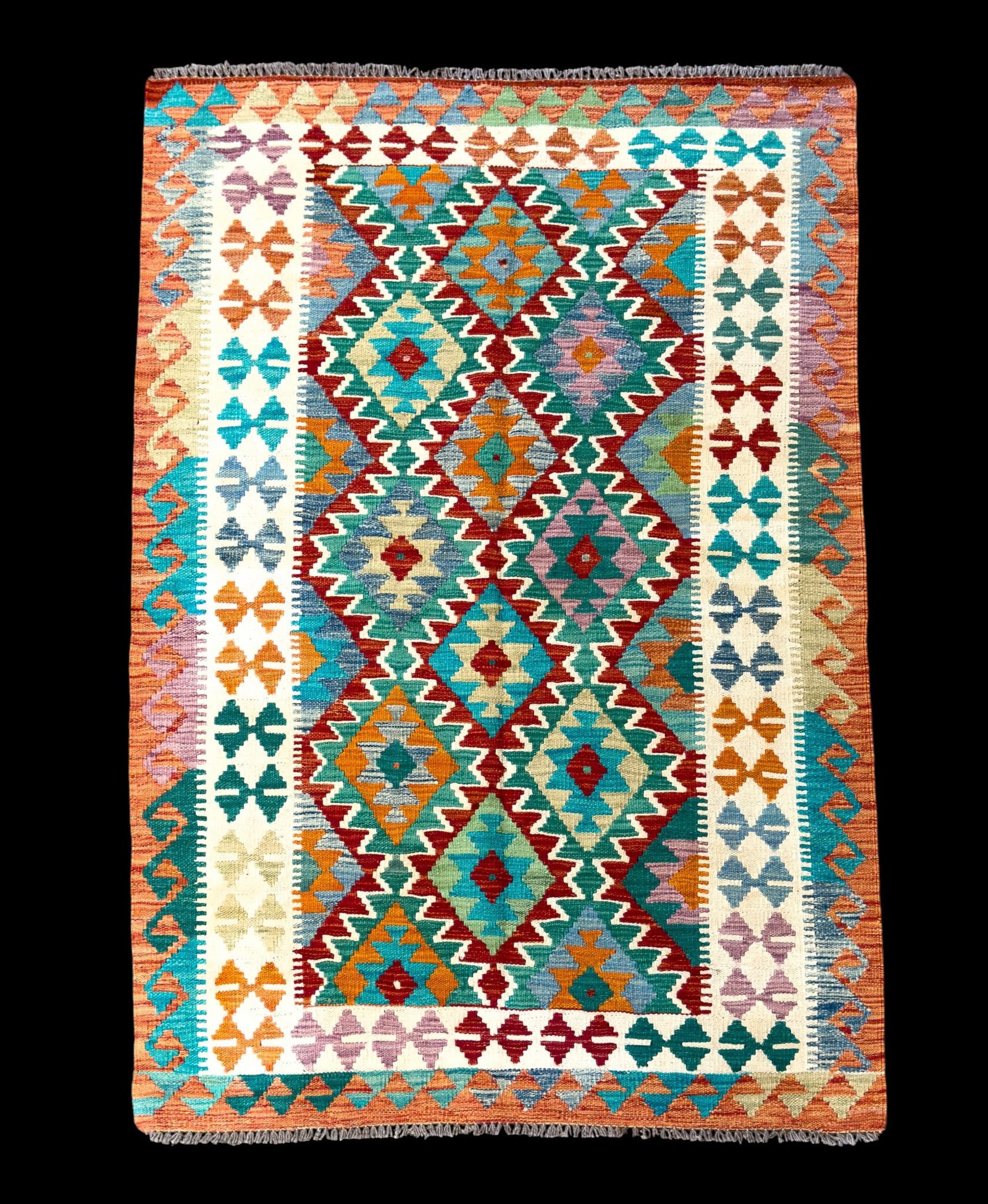 Handmade Tribal Kilim Area Rug (1 of 7)