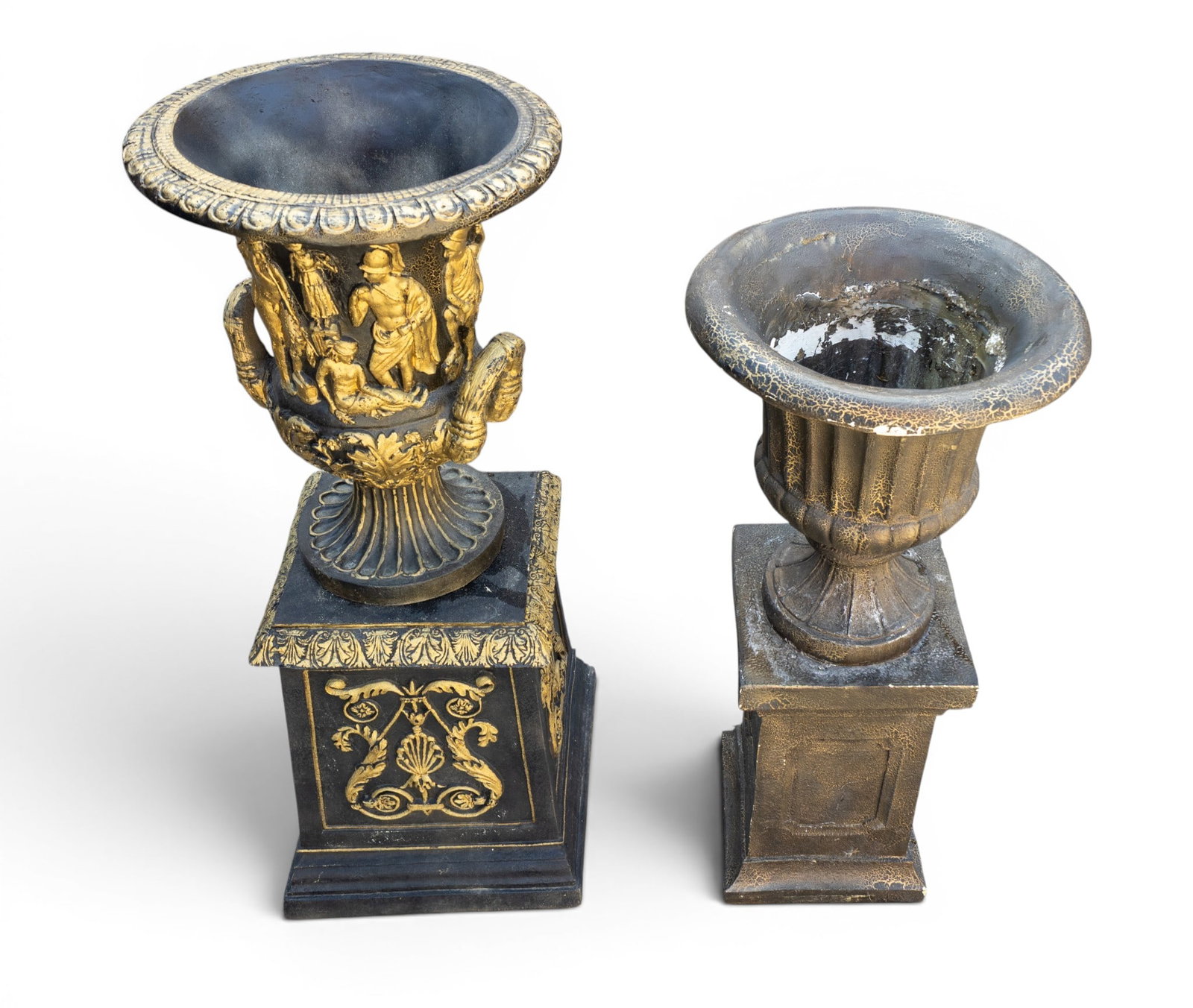 Composite Decorative Urns (2) - 2