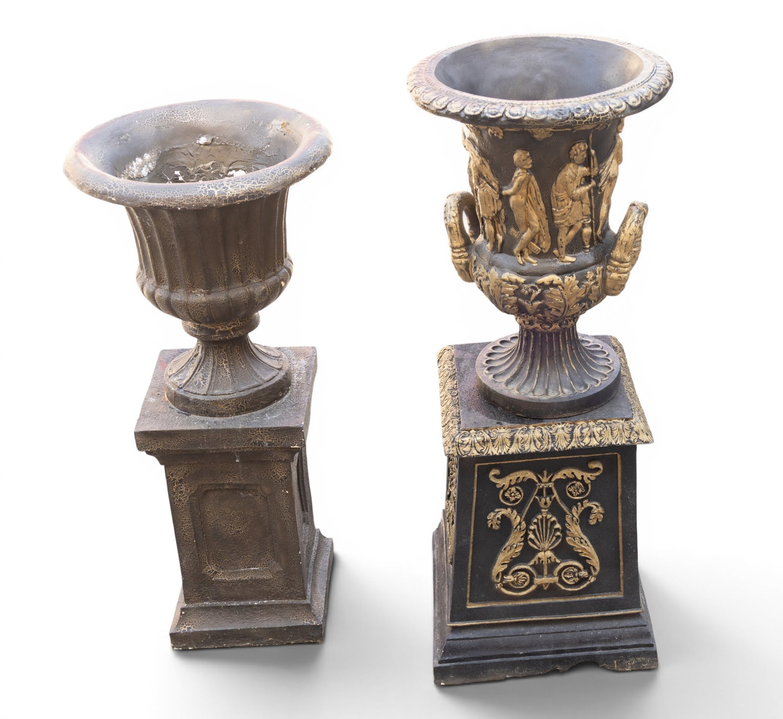 Composite Decorative Urns (2) - 3