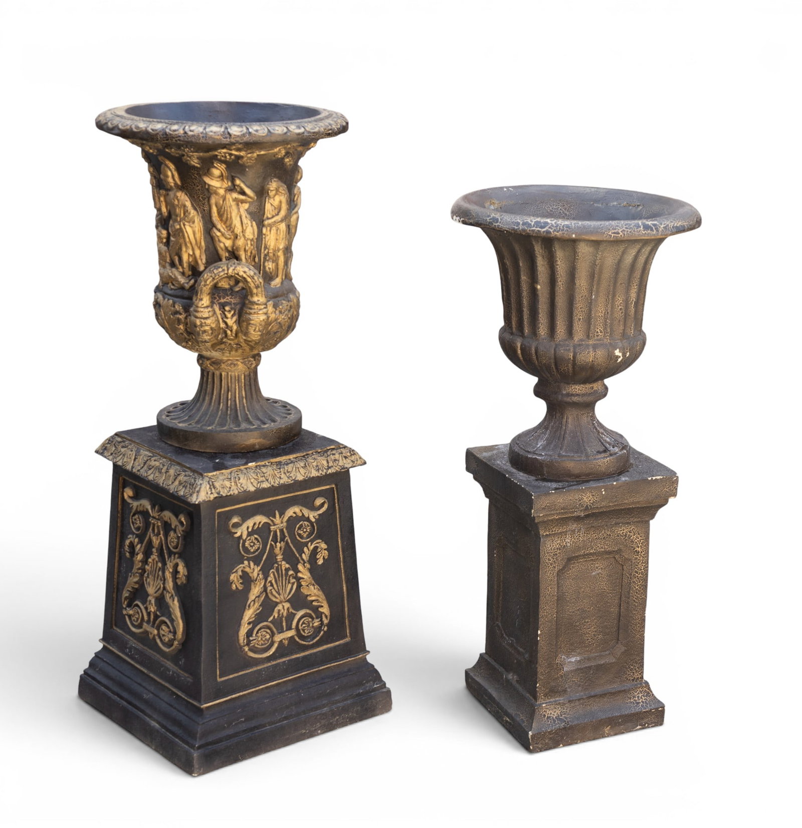 Composite Decorative Urns (2) - 6