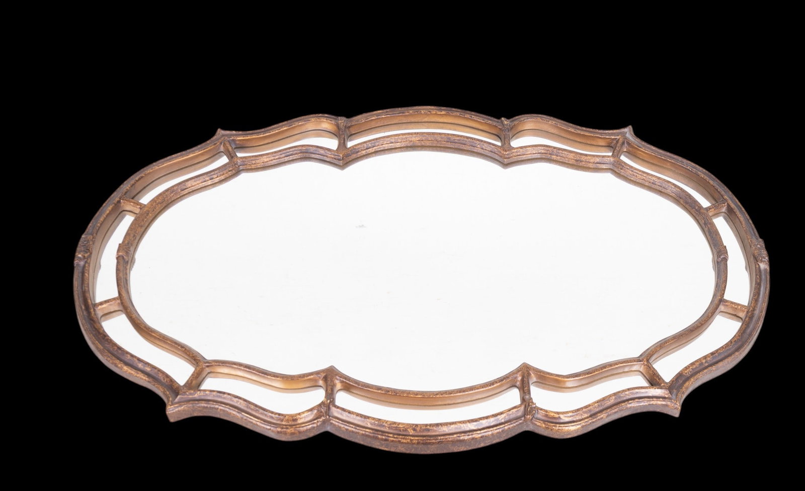 Double Frame Gilt Wall Mirror - 2