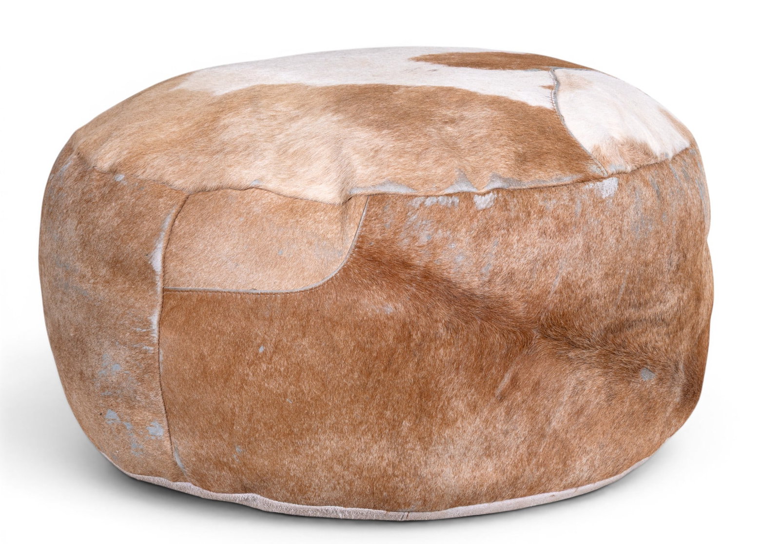 Brazilian Cowhide Ottoman (1 of 7)
