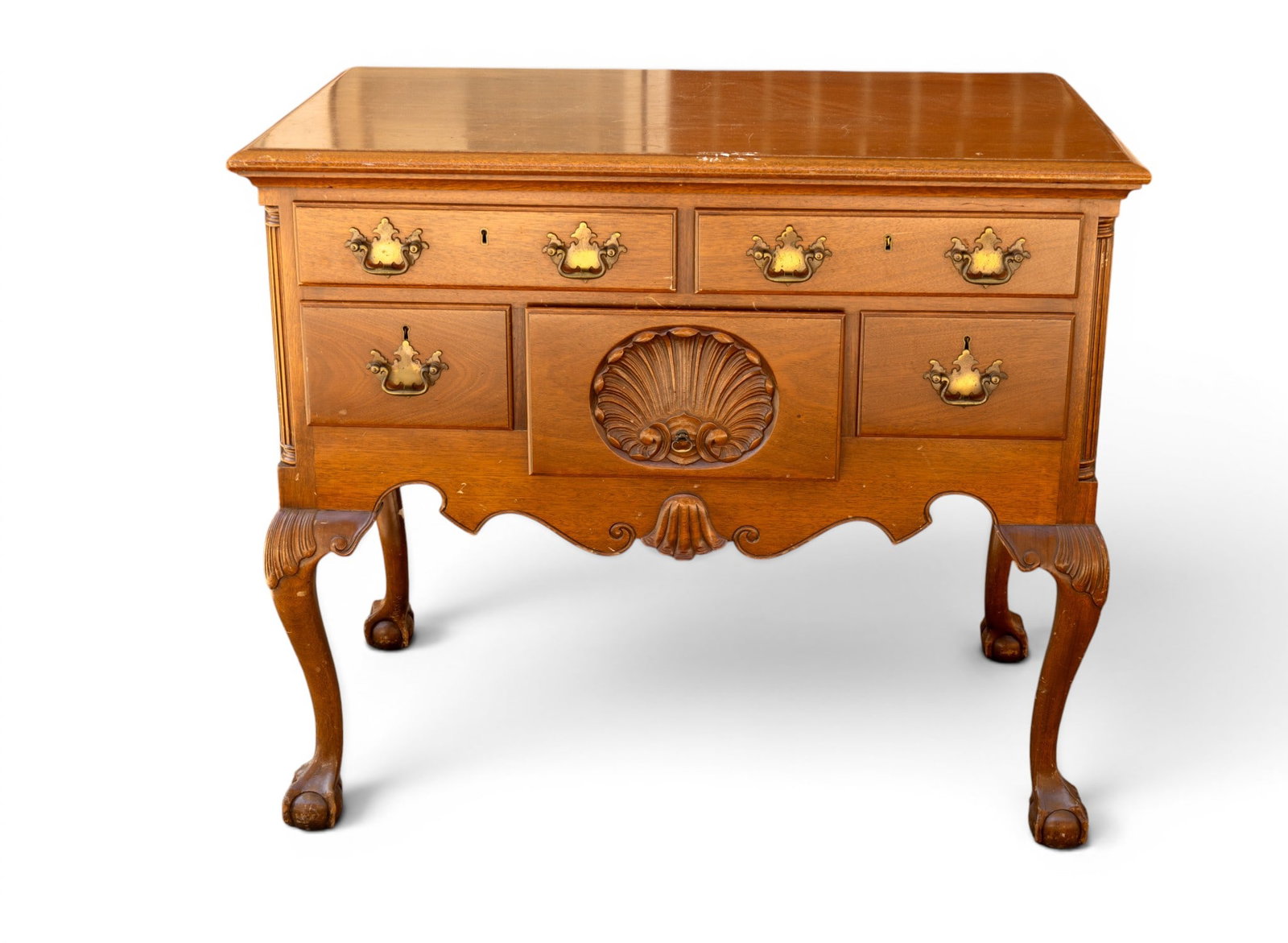 Biggs Richmond, VA Mahogany Lowboy (1 of 7)