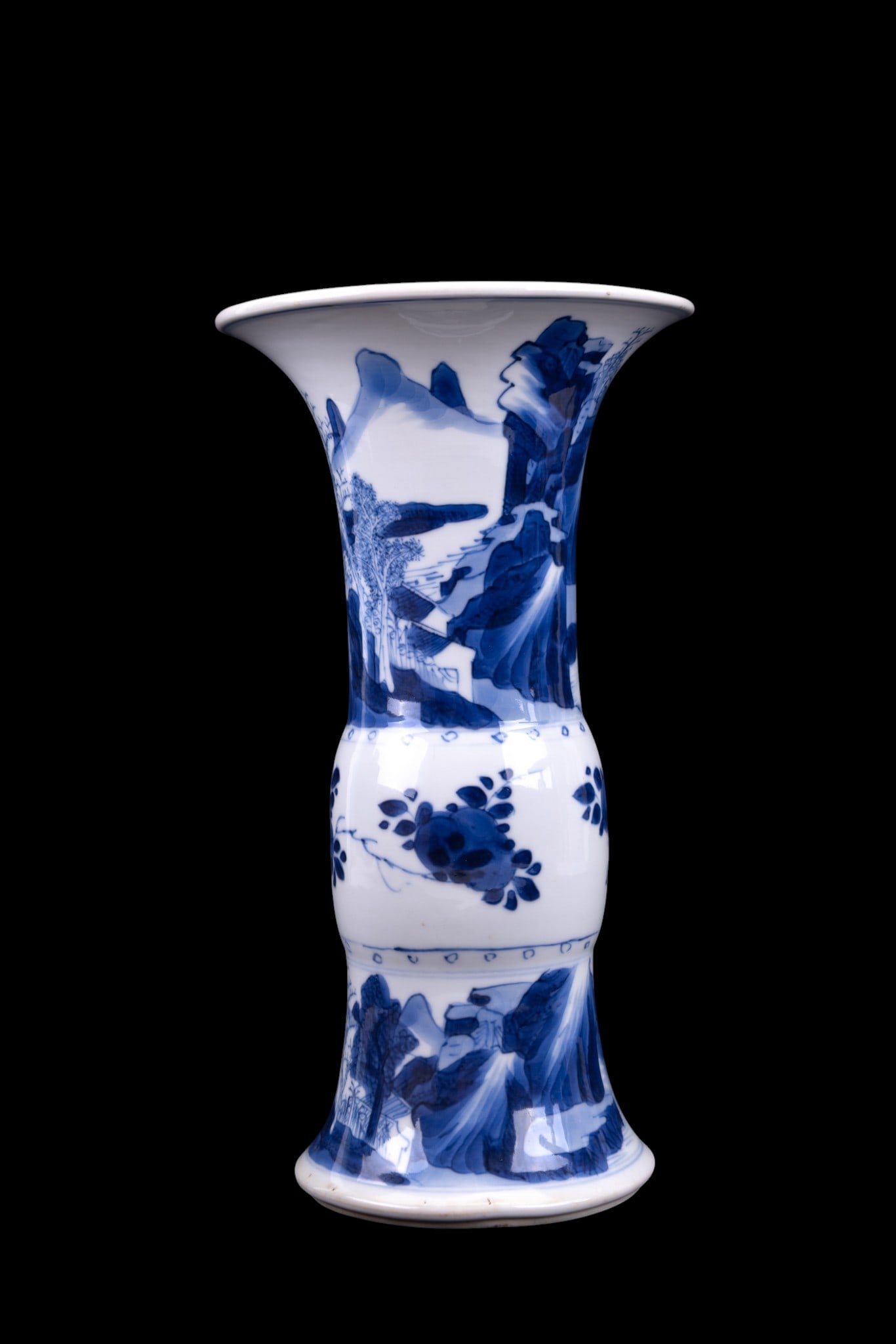 Flared Chinese Gu Form Vase (1 of 20)