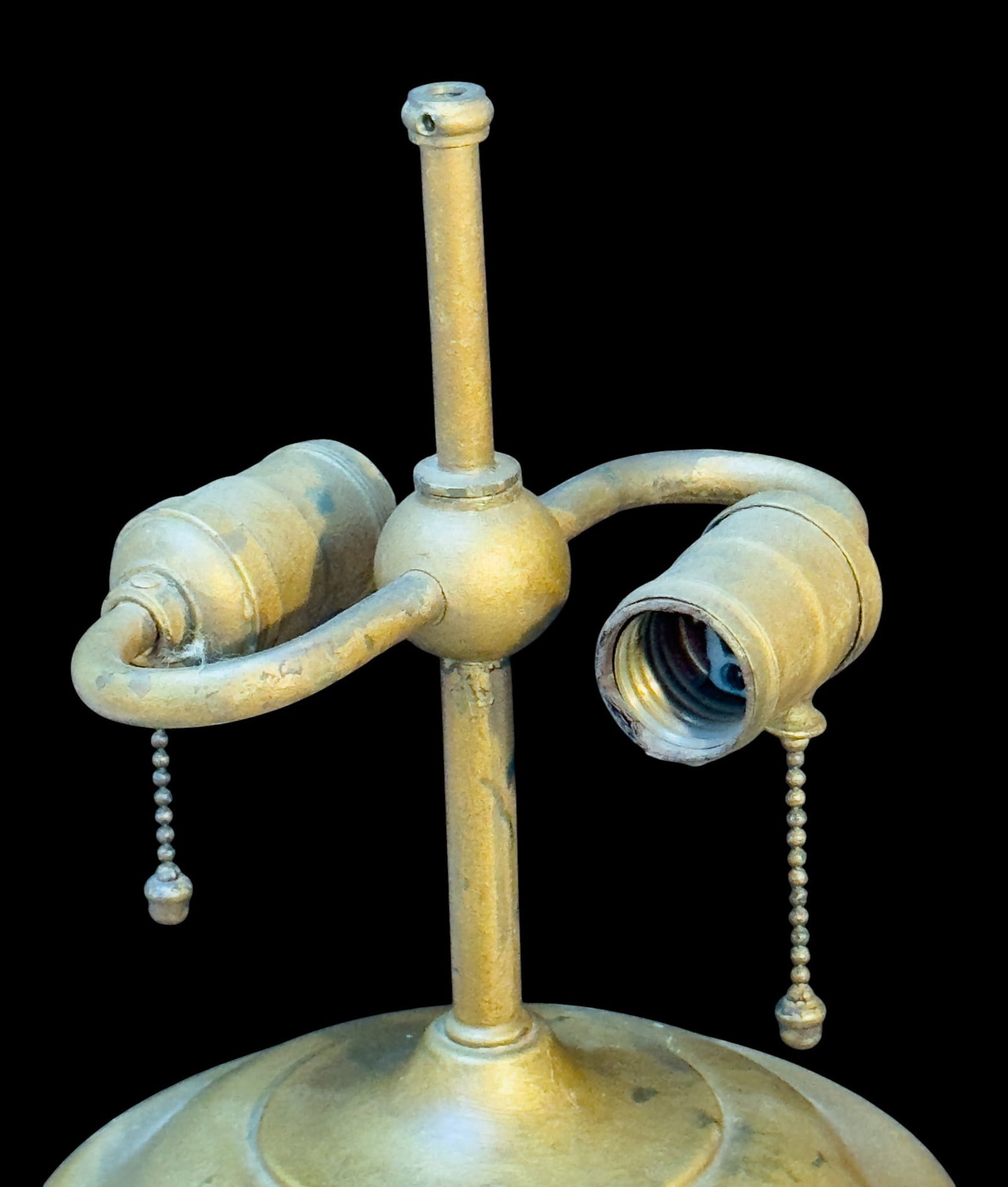 Hand Painted Earthenware Table Lamp - 2
