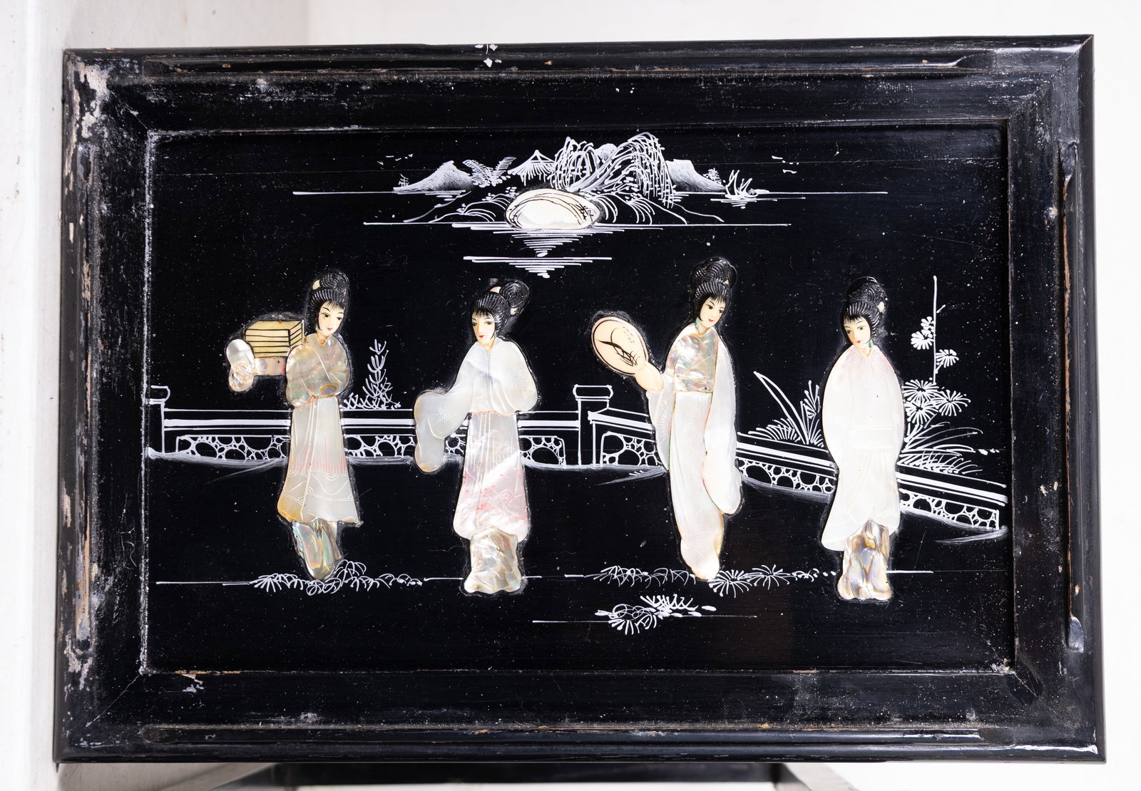 Chinese Lacquer Nesting Tables - 6