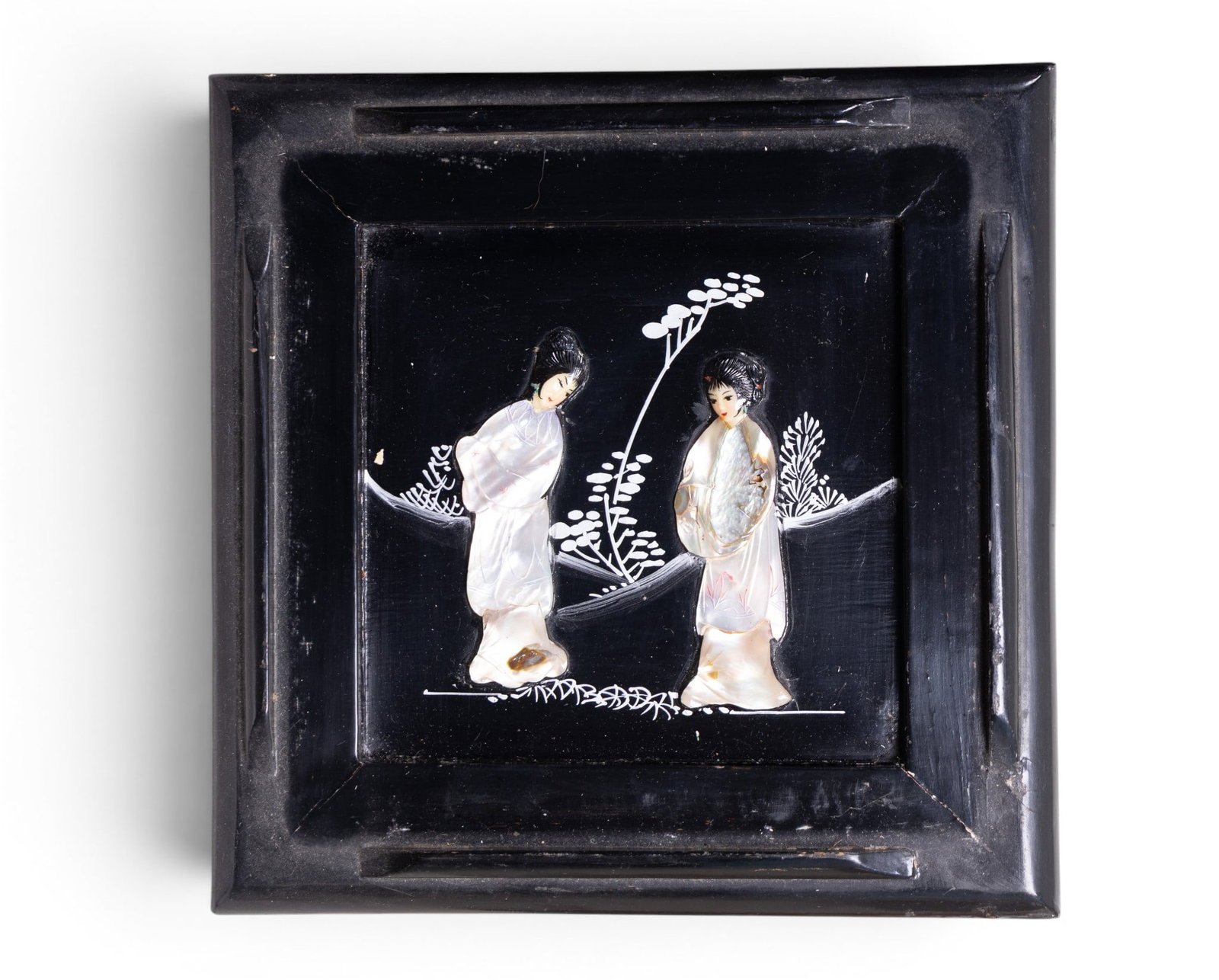 Chinese Lacquer Nesting Tables - 9