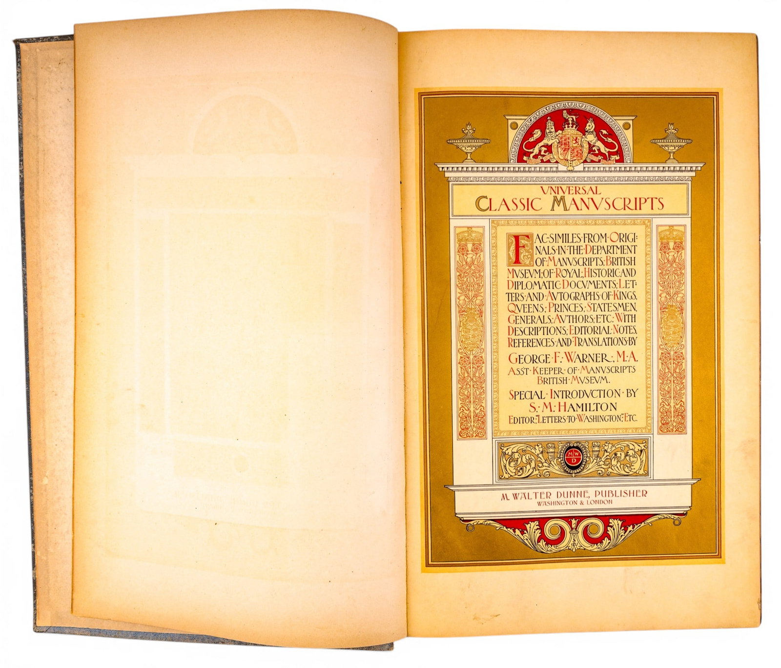 Early 20th Universal Classic Manuscripts Portfolio (1 of 7)