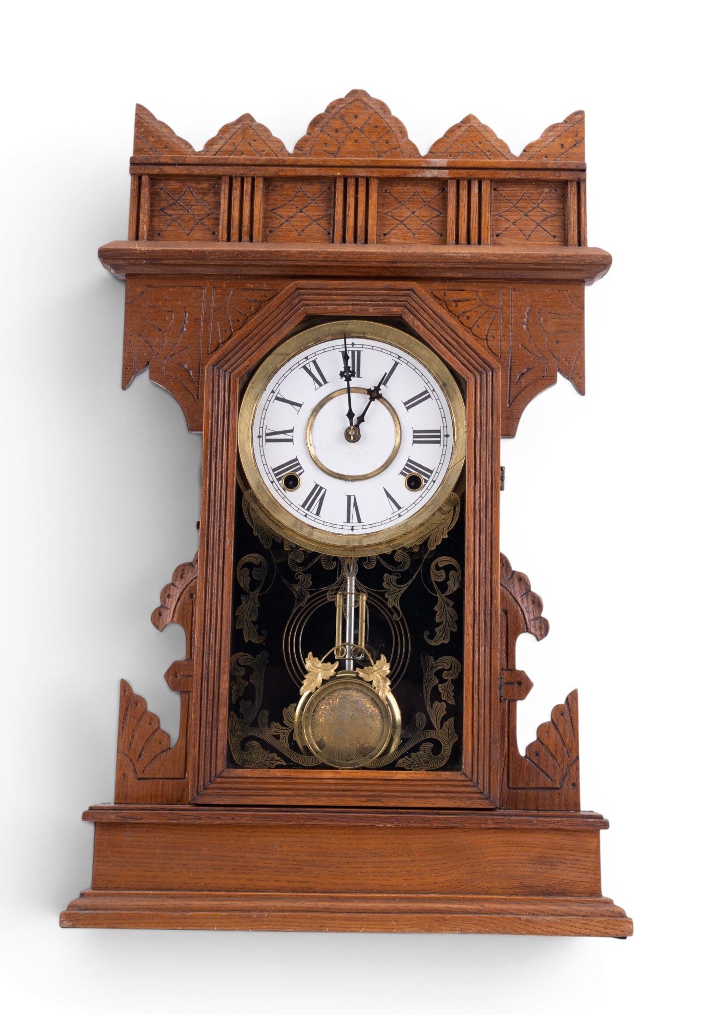 Gilbert "Salmon" Model Gingerbread Clock (1 of 13)