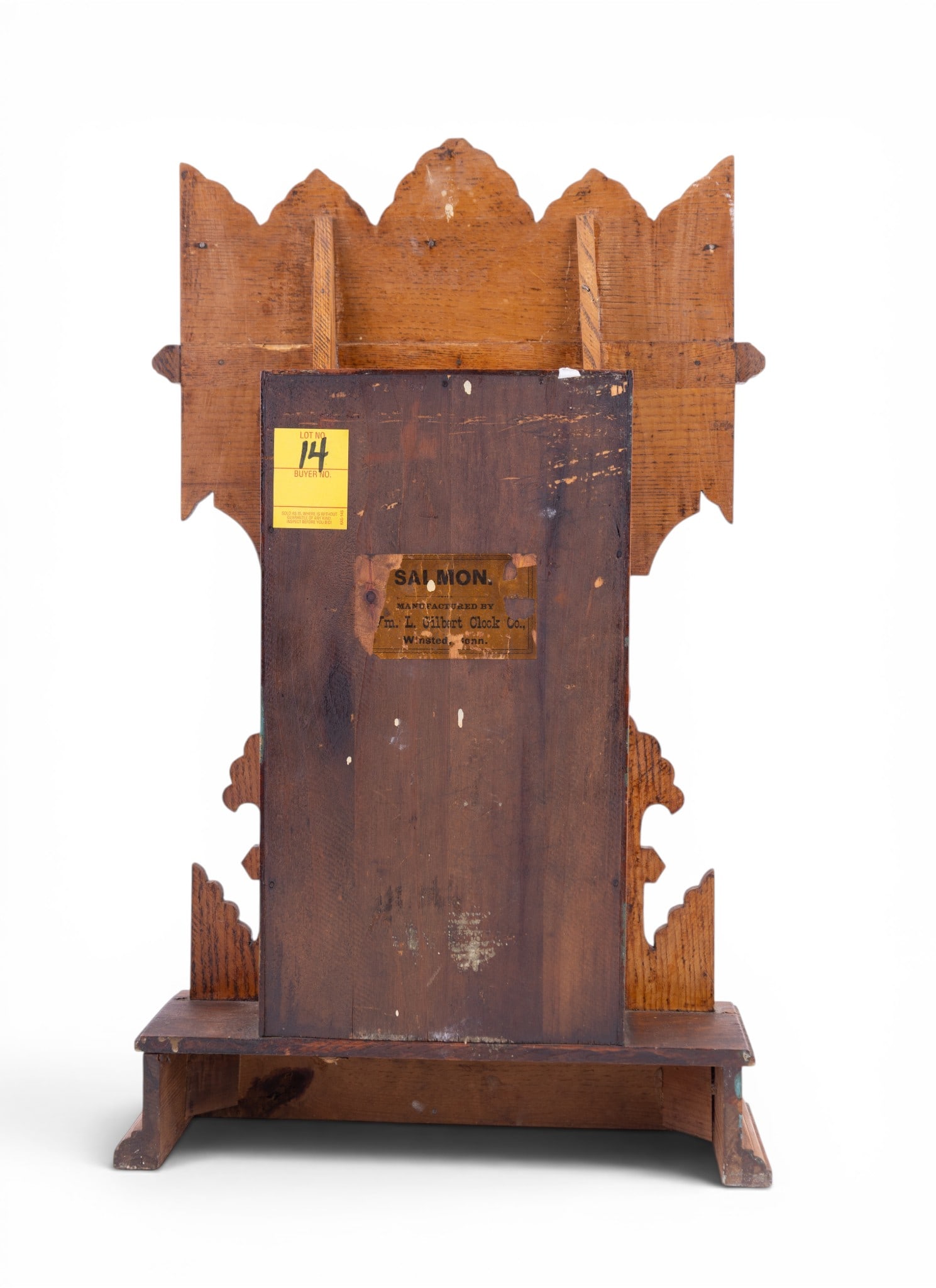 Gilbert "Salmon" Model Gingerbread Clock - 8