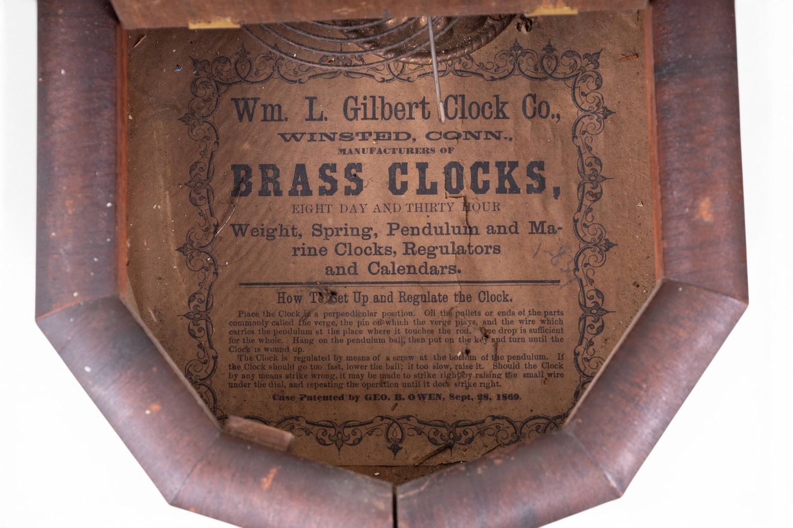 2 Gilbert USA Wall Clocks - 8