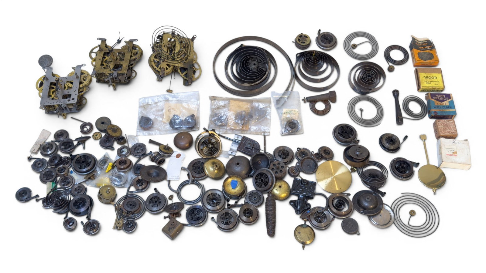 Gilbert Clock Movements and Parts (1 of 5)