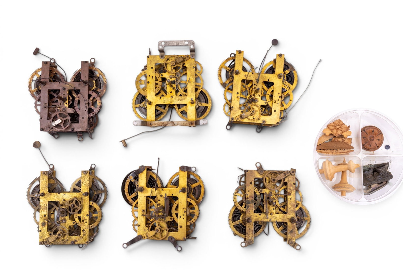 Ingraham Clock Movements (1 of 6)