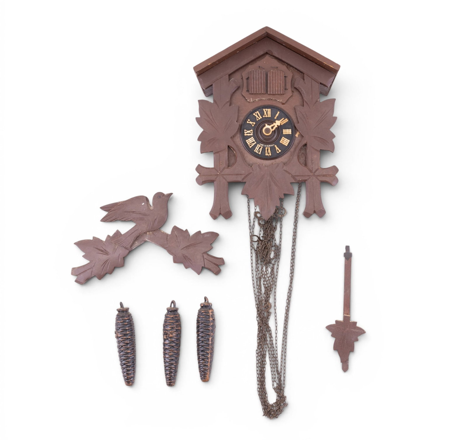 Regula Cuckoo Clock Case and Parts (1 of 9)
