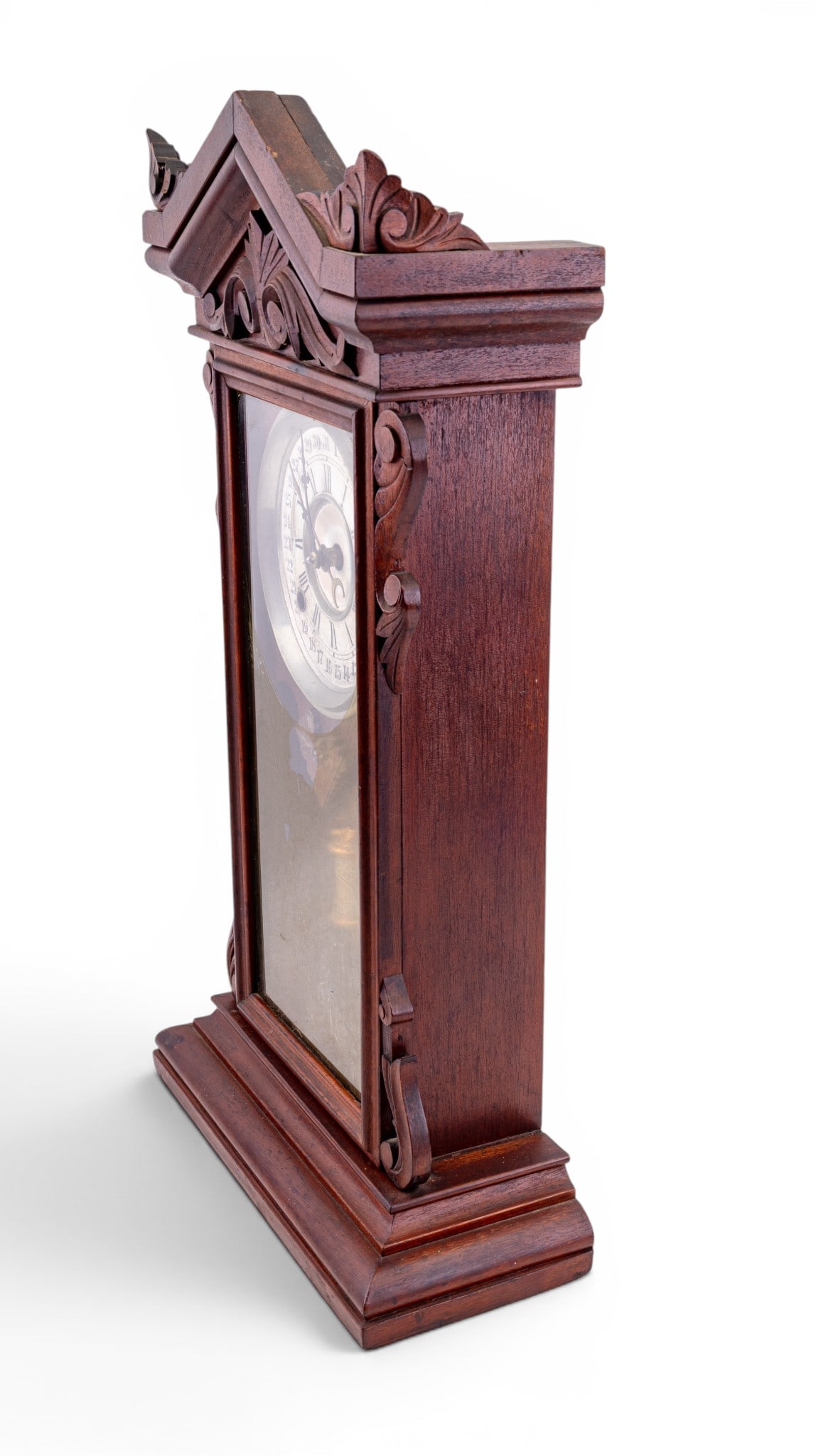 Gilbert Clock Co Gingerbread Shelf Clock - 3