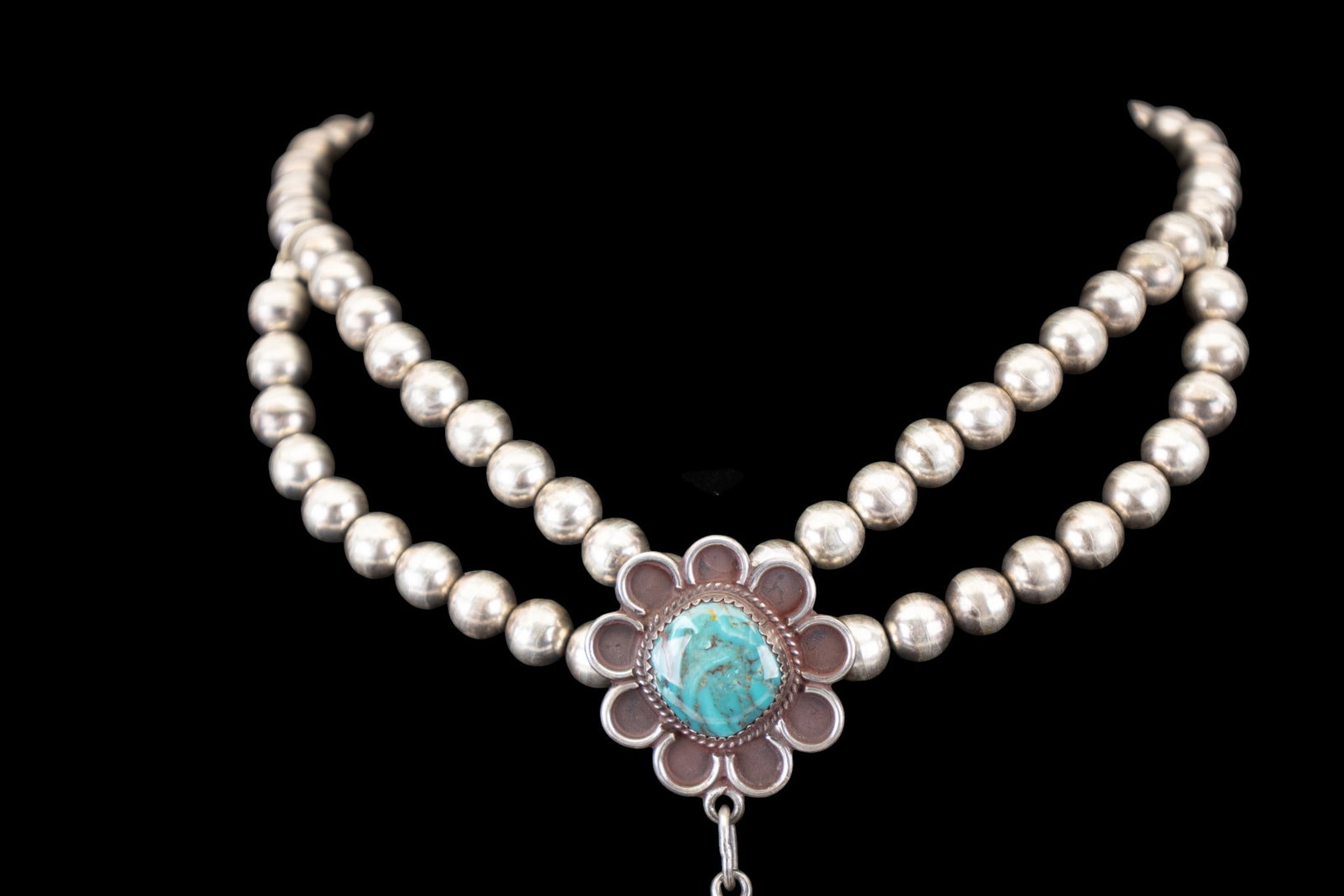 Turquoise Native Necklace - 3