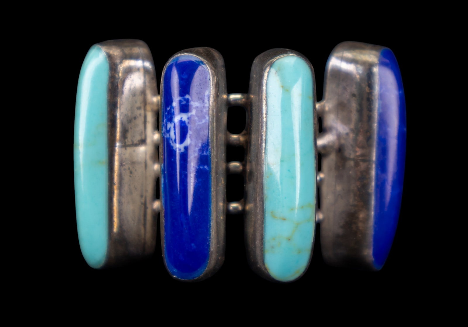 Lapis and Turquoise Ring - 2